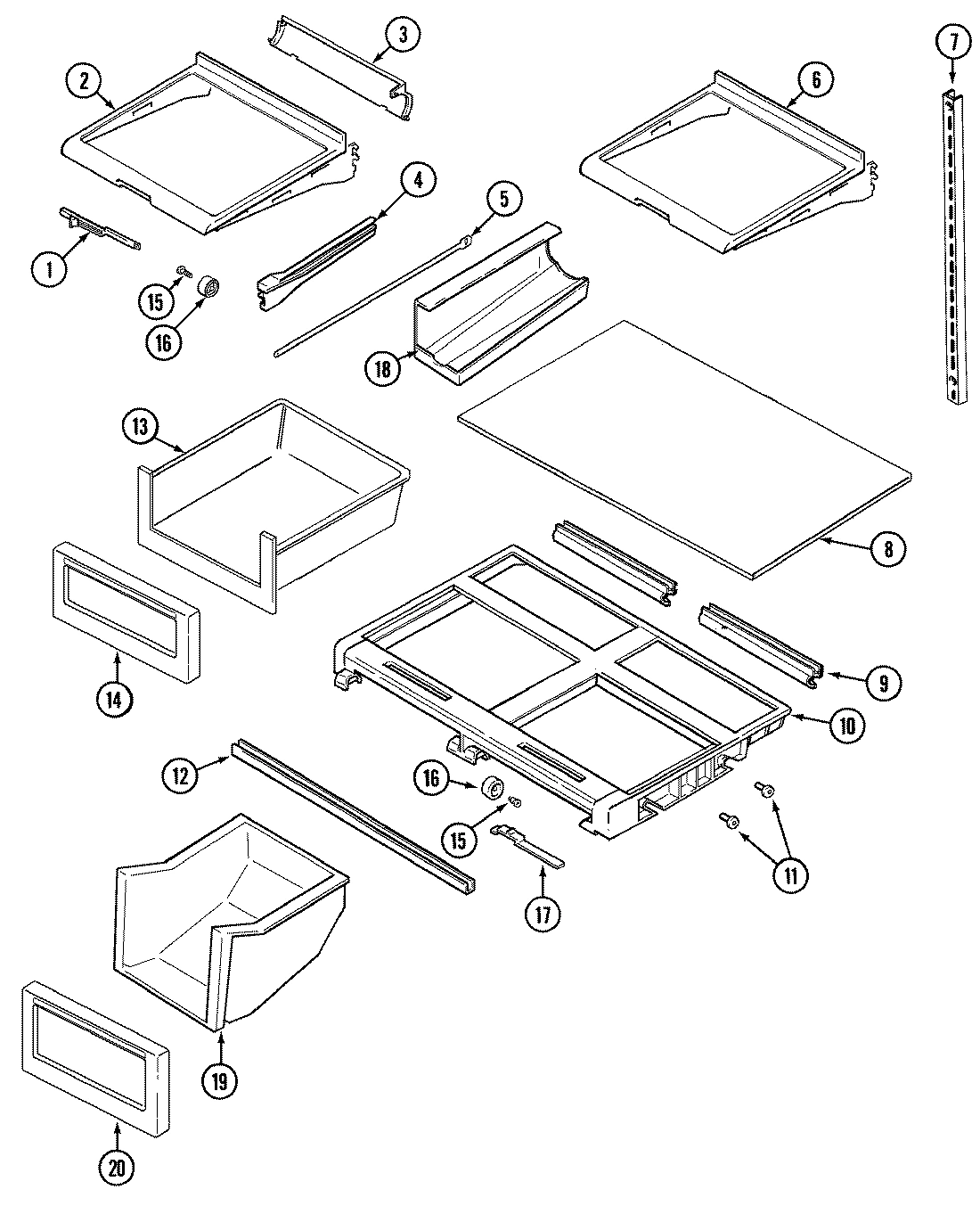 09 - SHELVES & ACCESSORIES