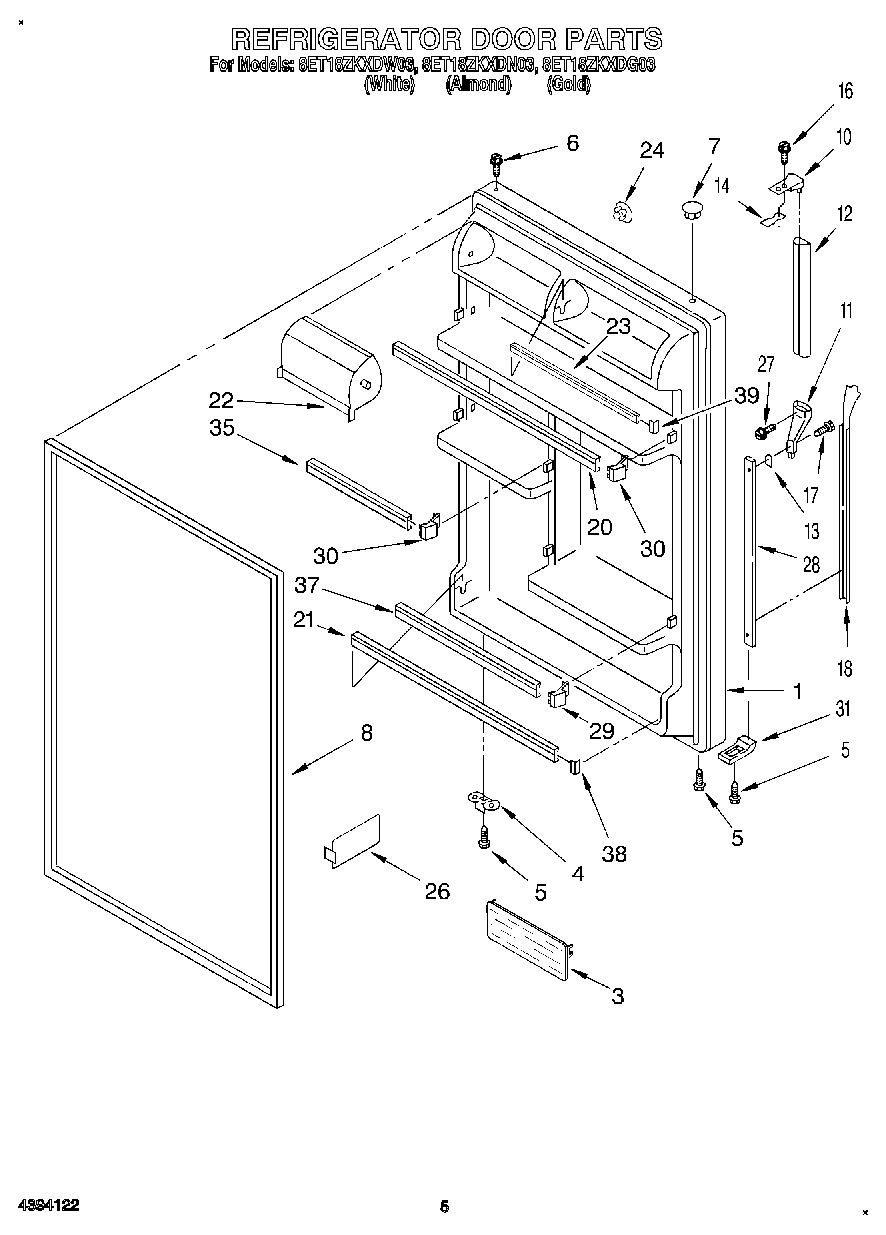 04 - REFRIGERATOR DOOR