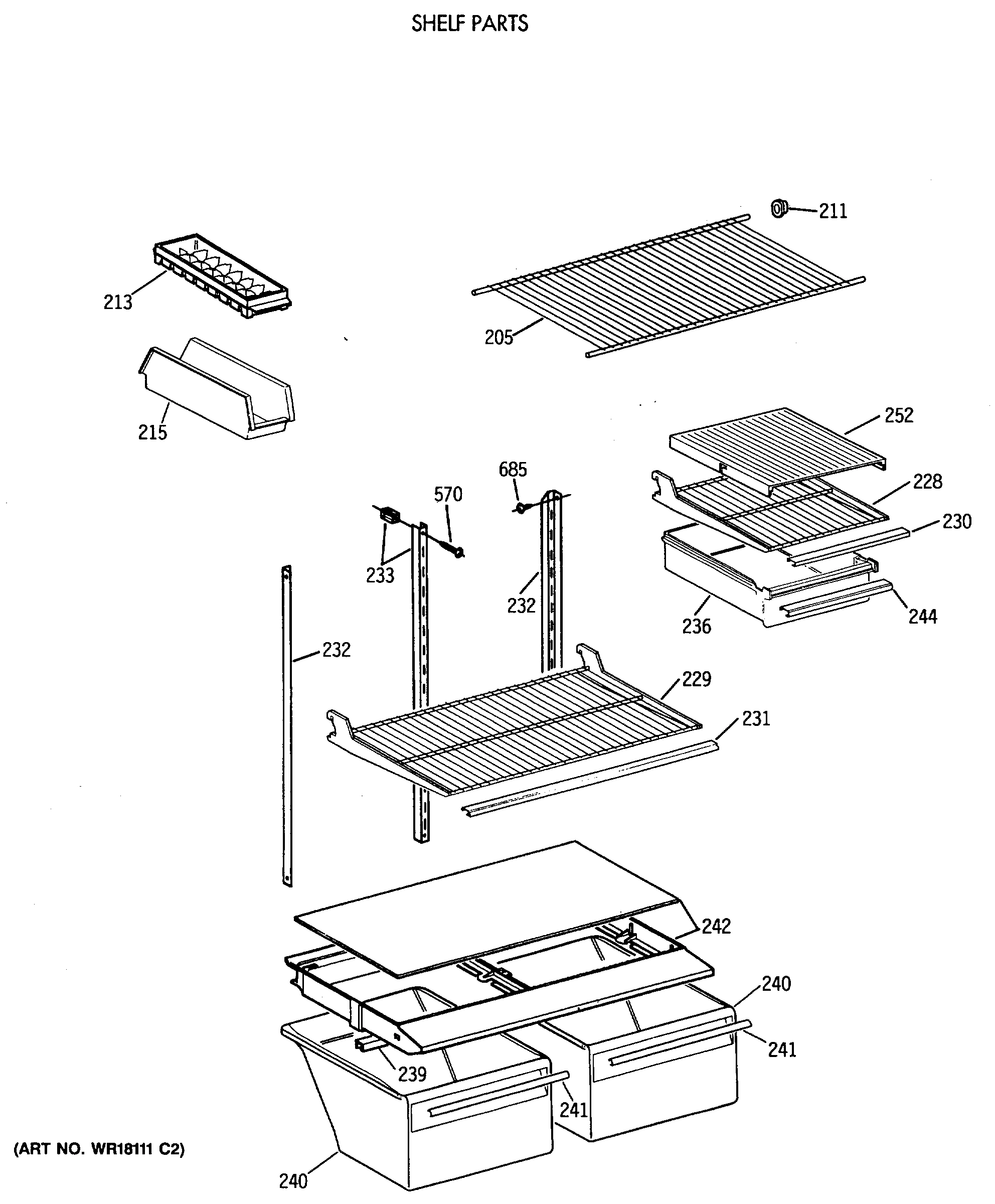 SHELF PARTS