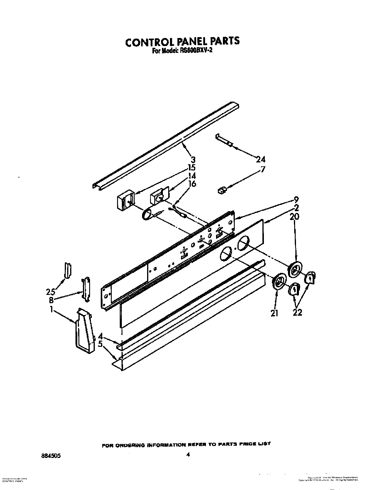 04 - CONTROL PANEL, OPTIONAL