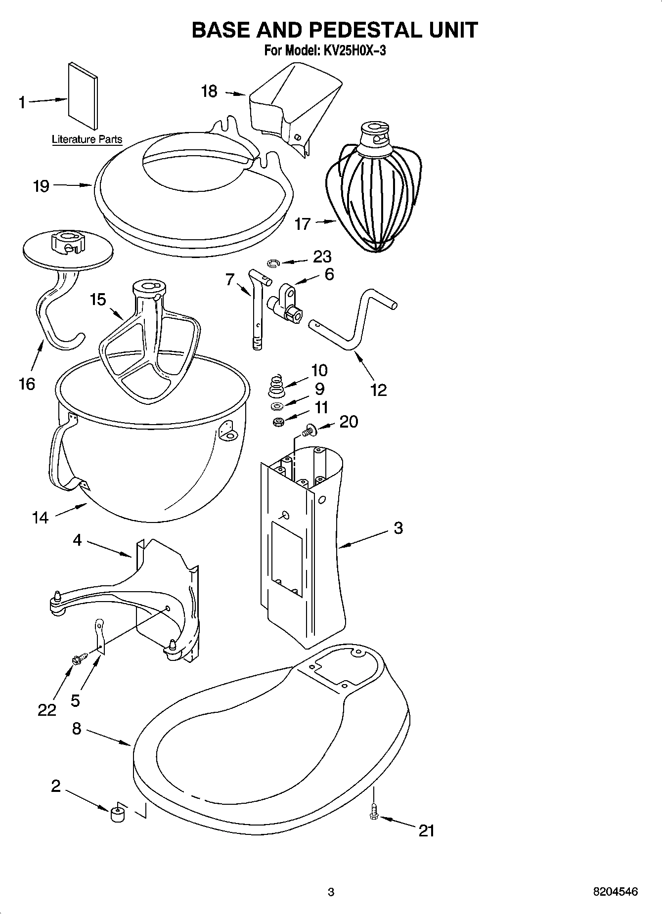 02 - BASE AND PEDESTAL UNIT