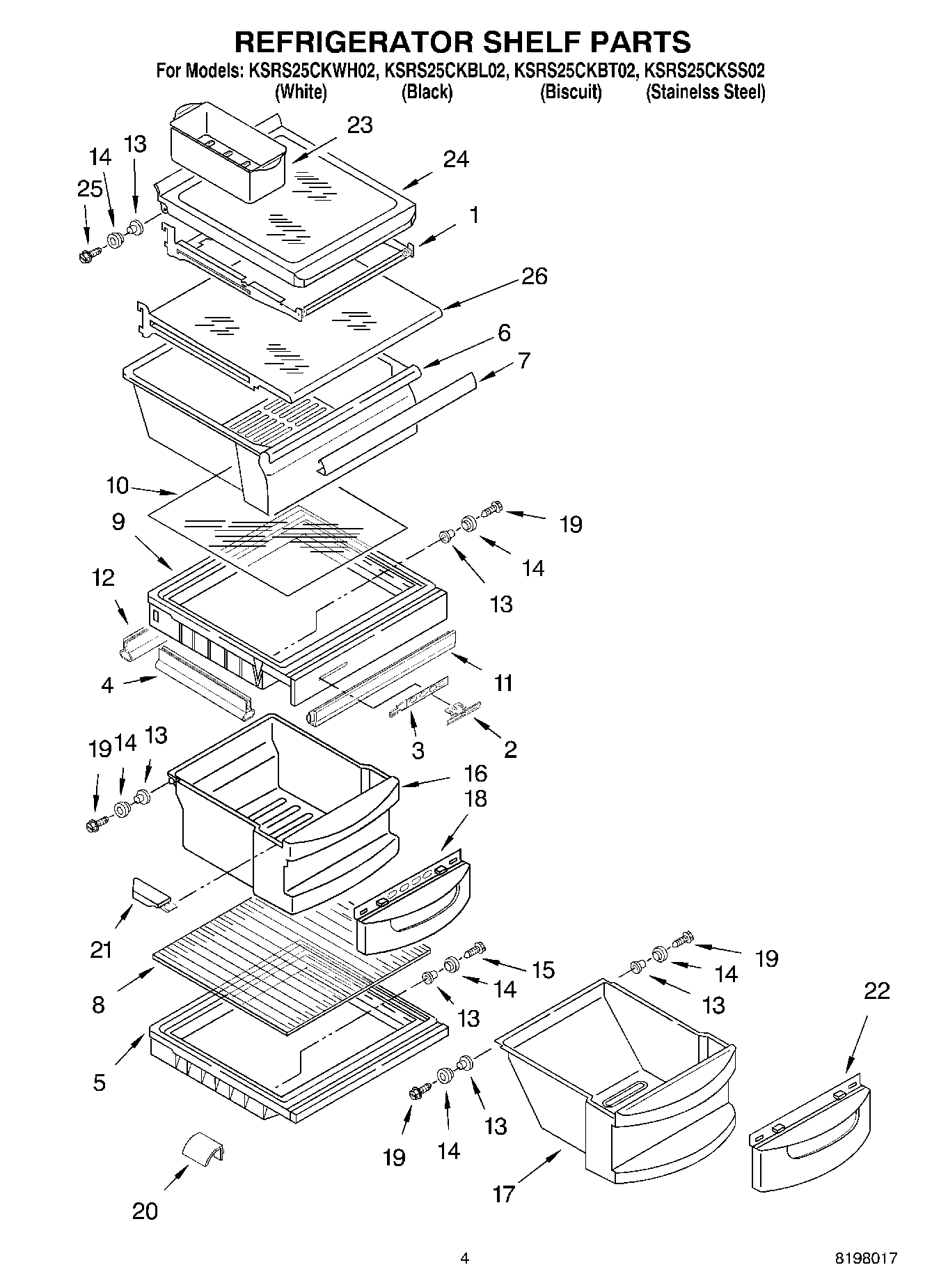 03 - REFRIGERATOR SHELF