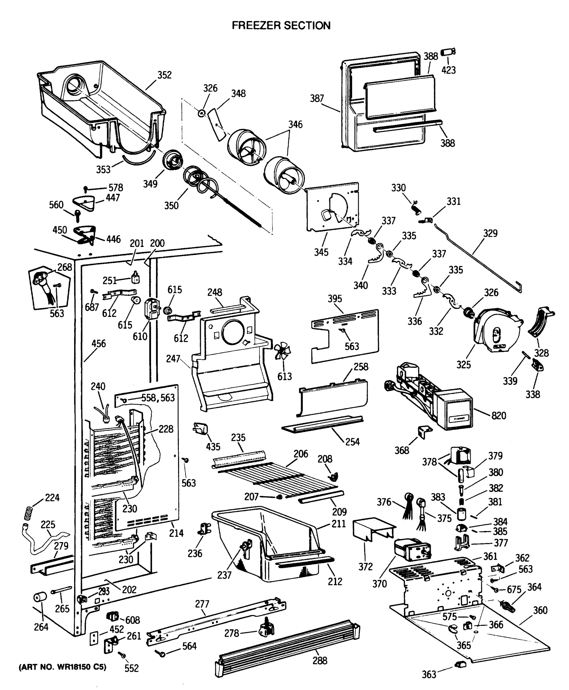 FREEZER SECTION