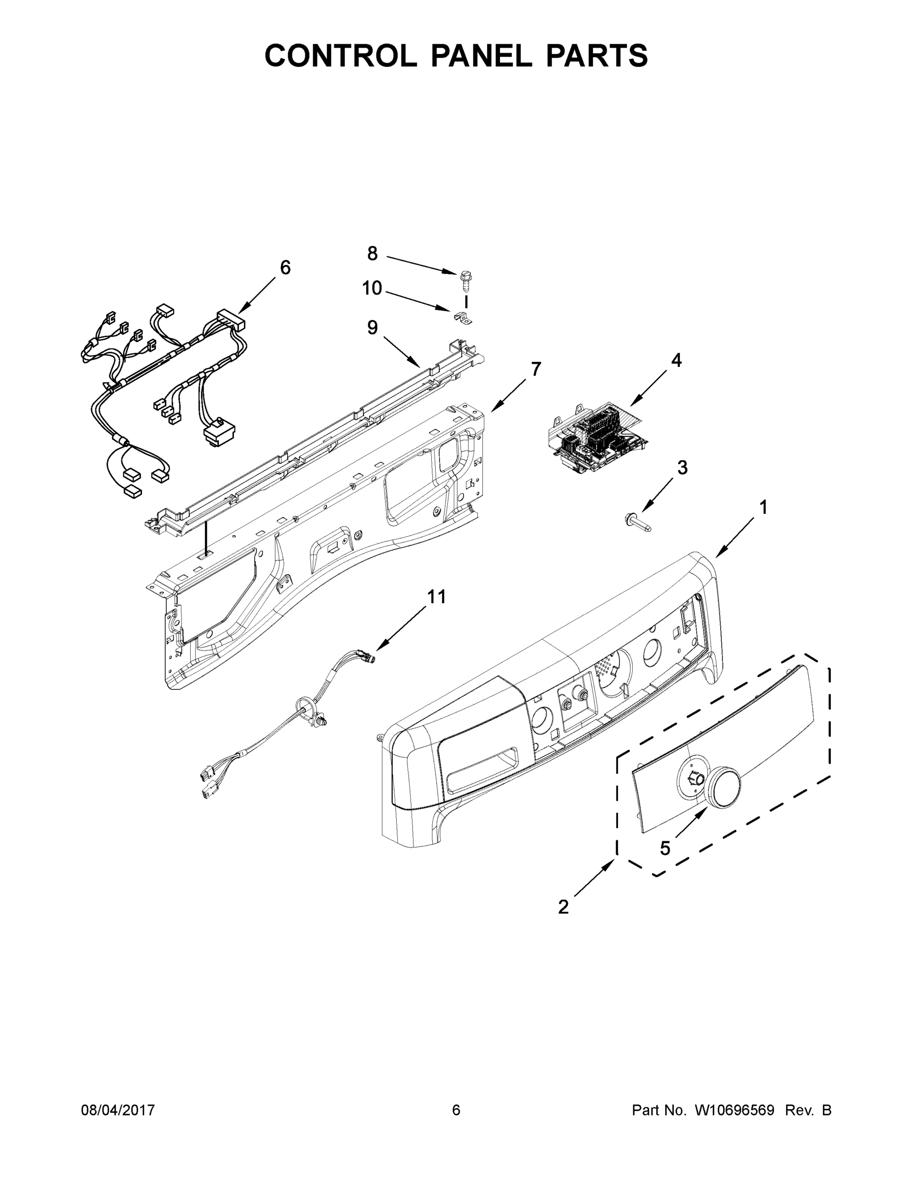 04 - CONTROL PANEL PARTS