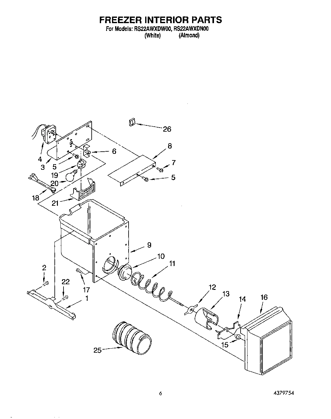 05 - FREEZER INTERIOR