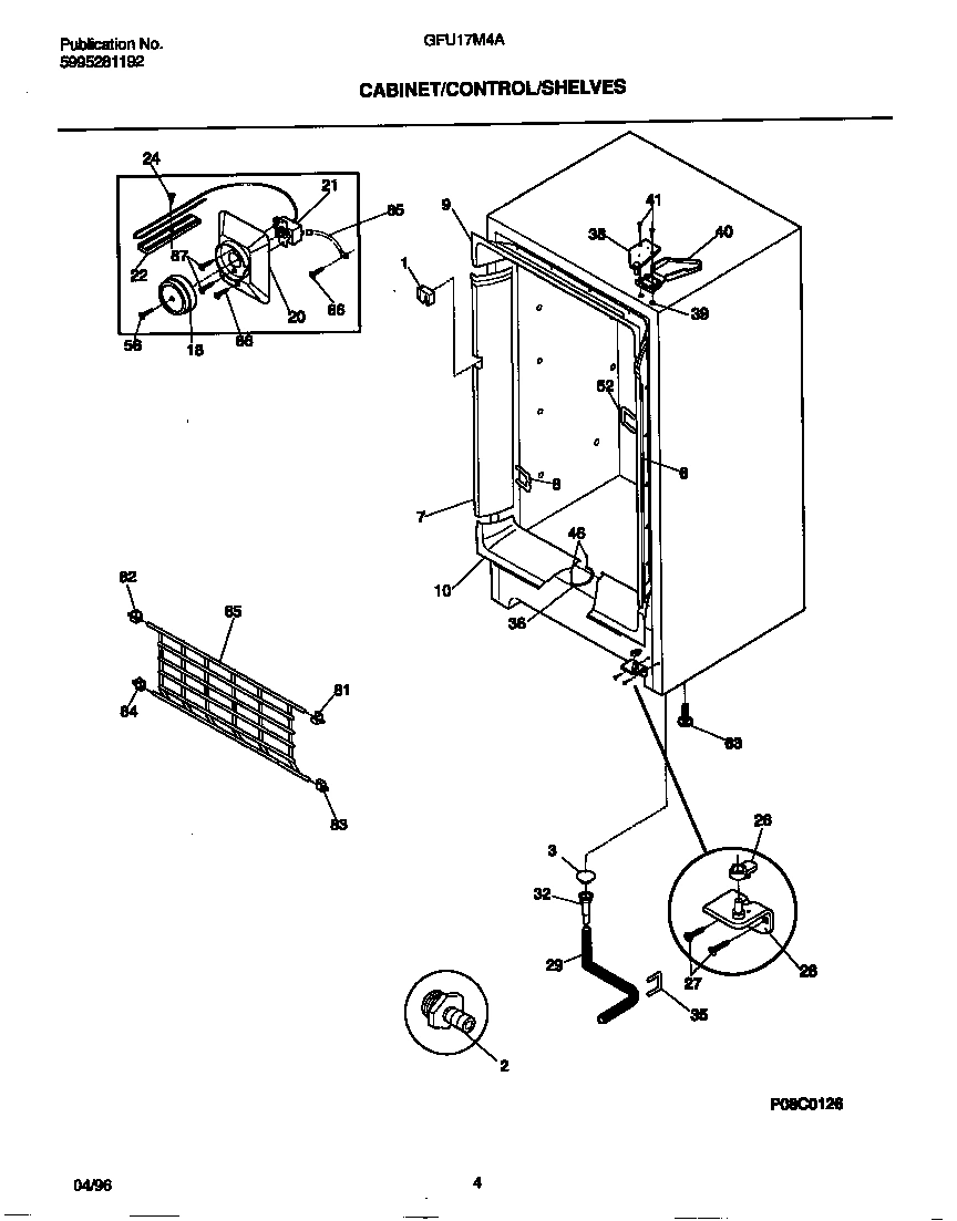 03 - CABINET/CONTROL/SHELVES