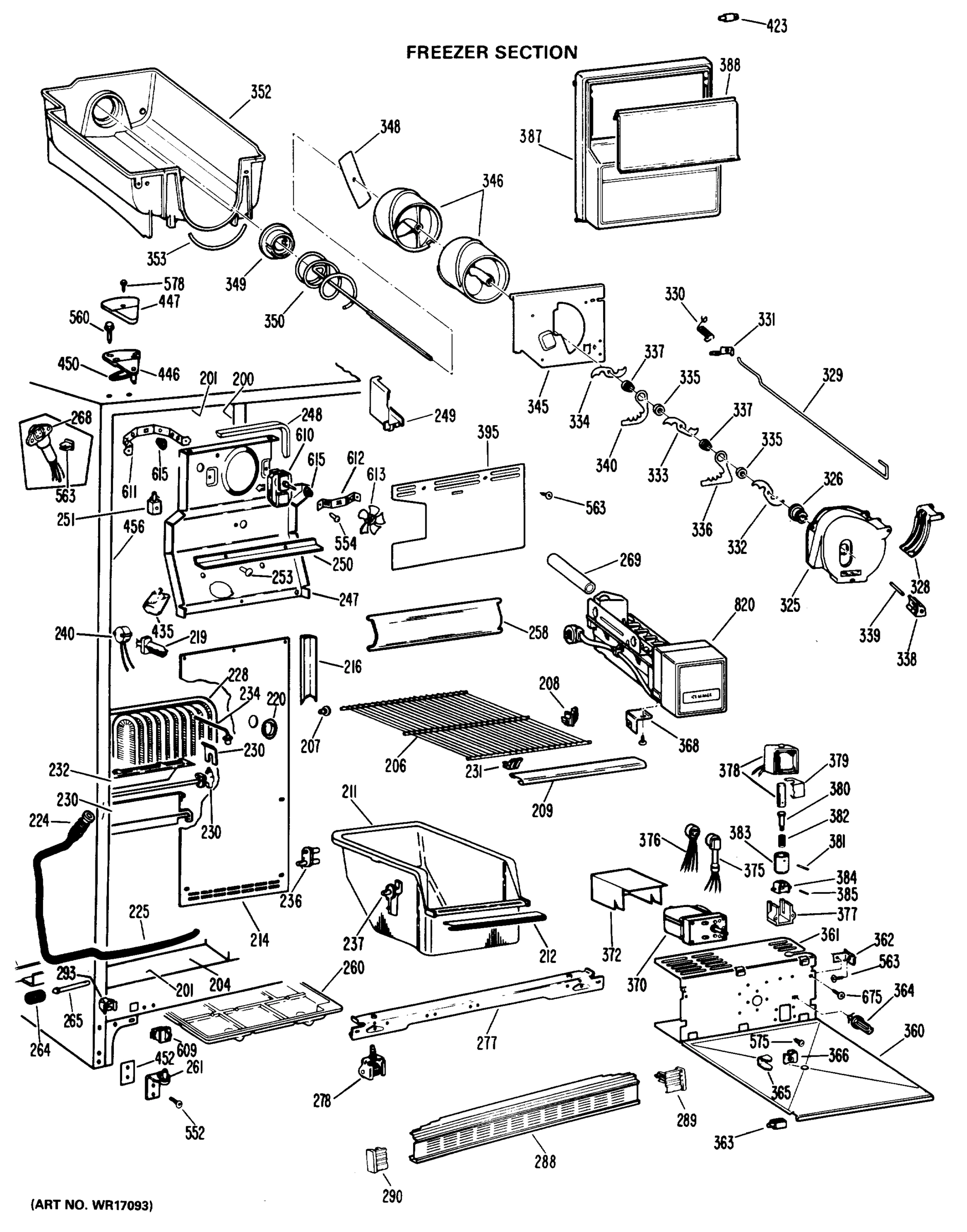 FREEZER SECTION
