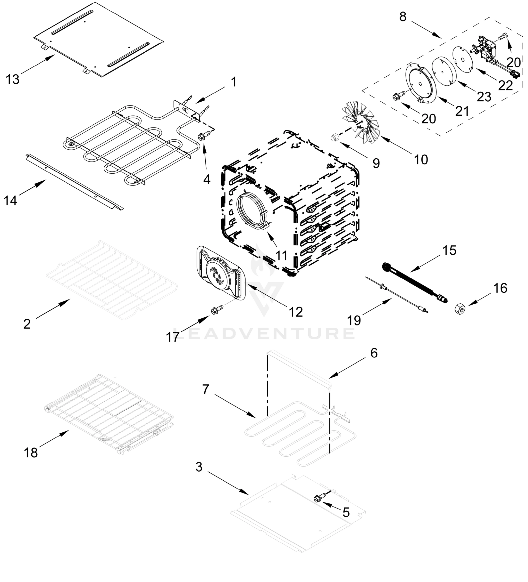 INTERNAL OVEN PARTS