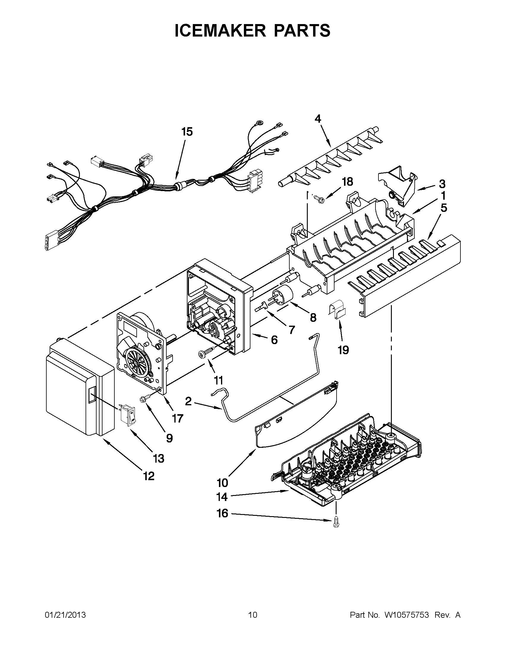 05 - ICEMAKER PARTS