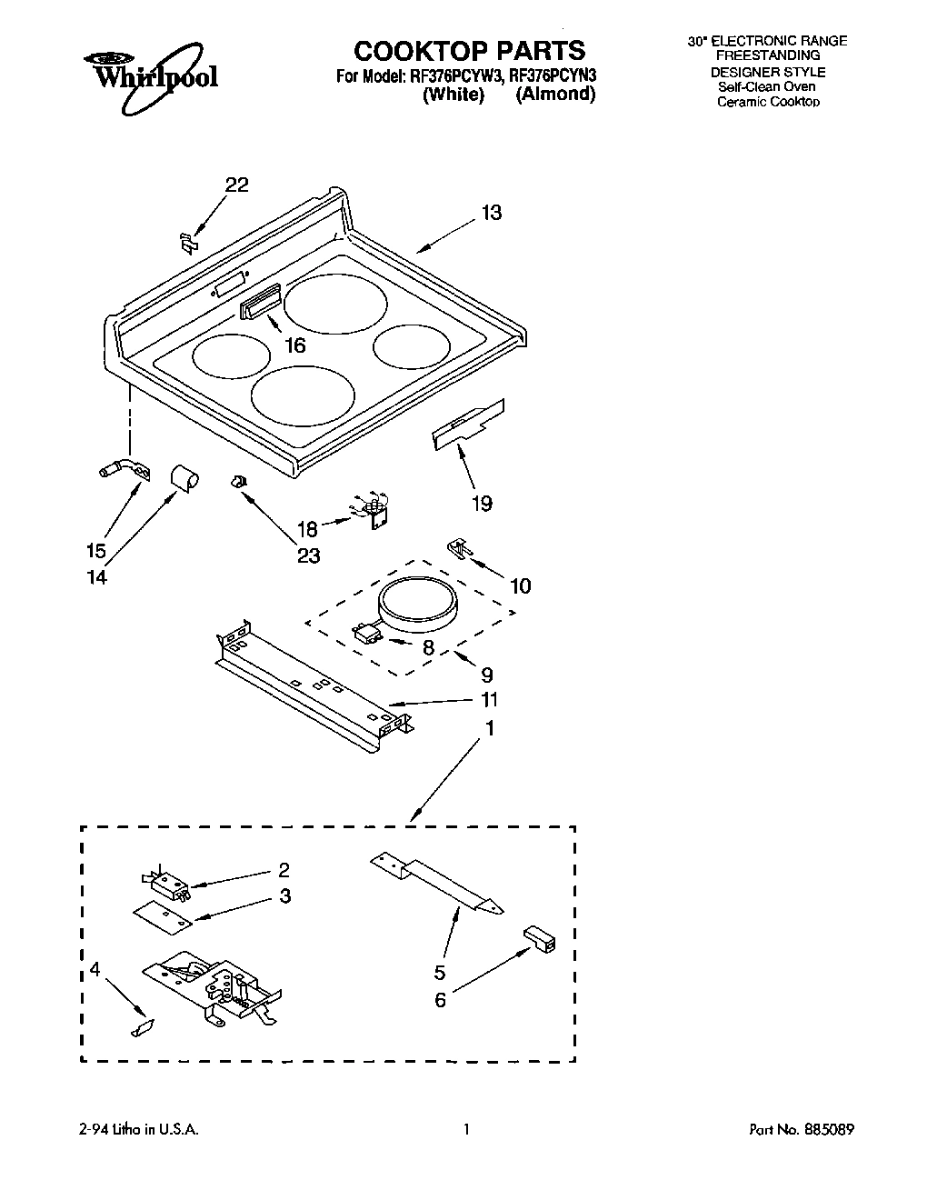 01 - COOKTOP, LITERATURE