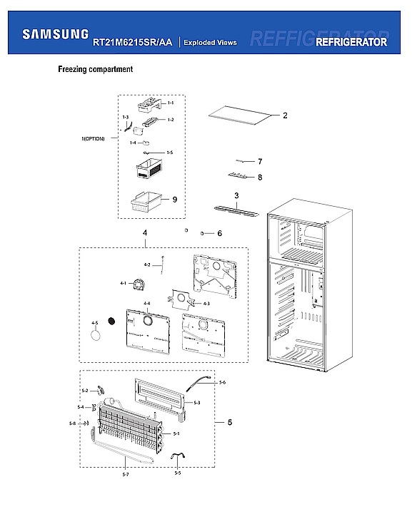 FREEZER COMPARTMENT