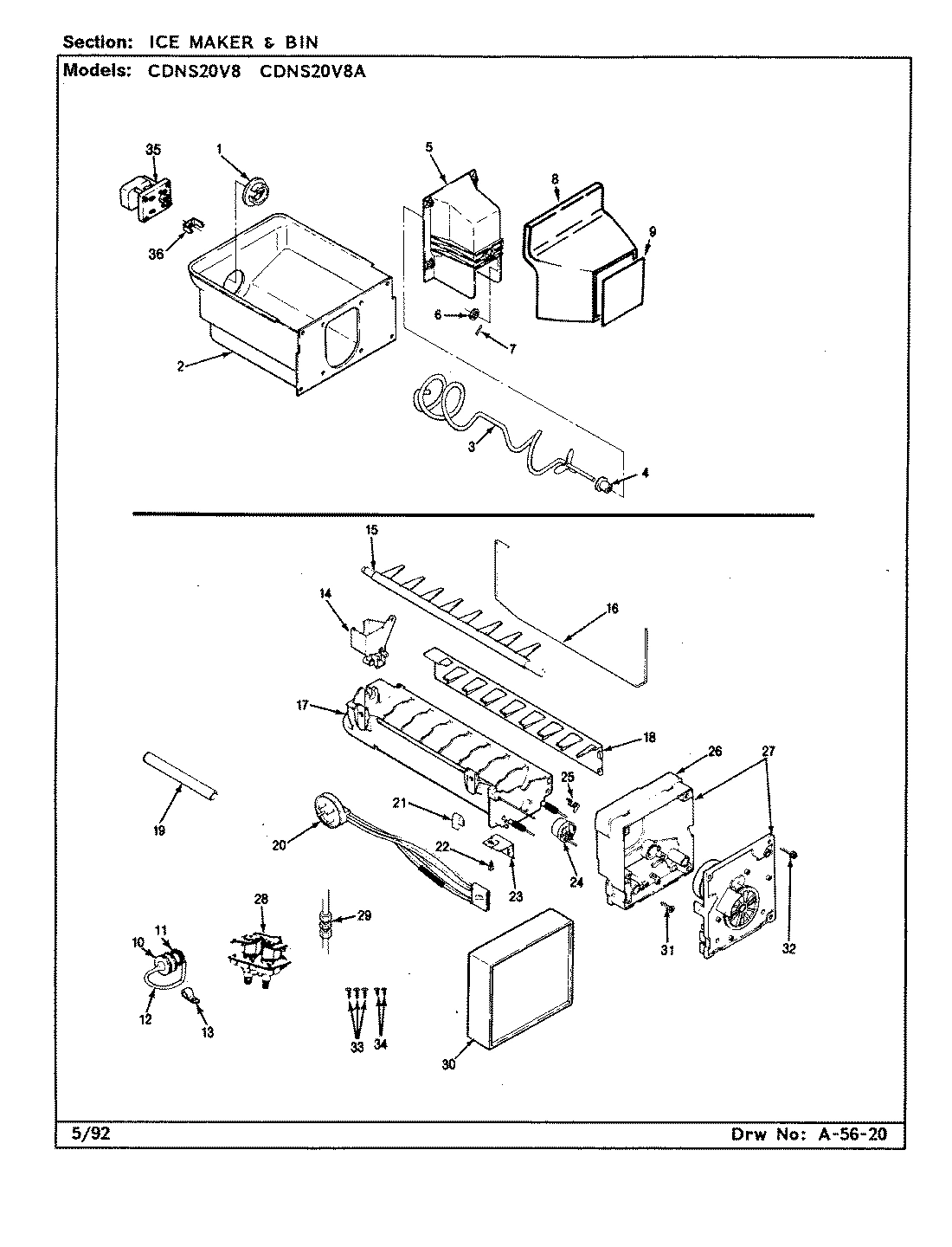 04 - ICE MAKER & BIN