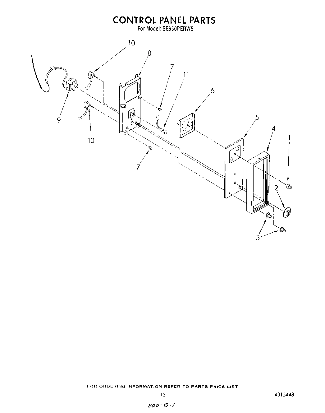 10 - CONTROL PANEL