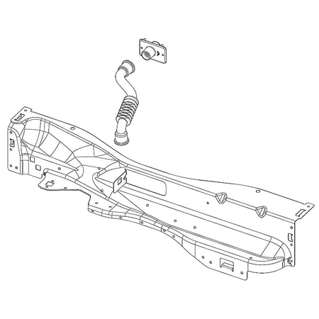 DC97-20021A Samsung Assembly Frame Plate-Up