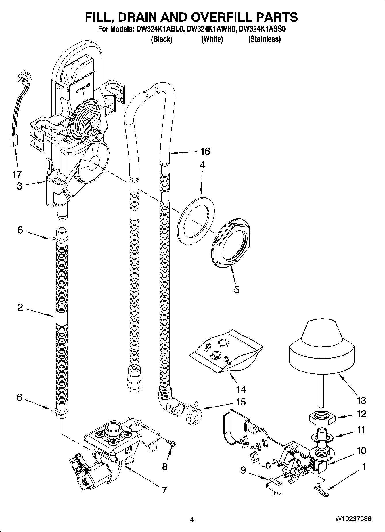 04 - FILL, DRAIN AND OVERFILL PARTS