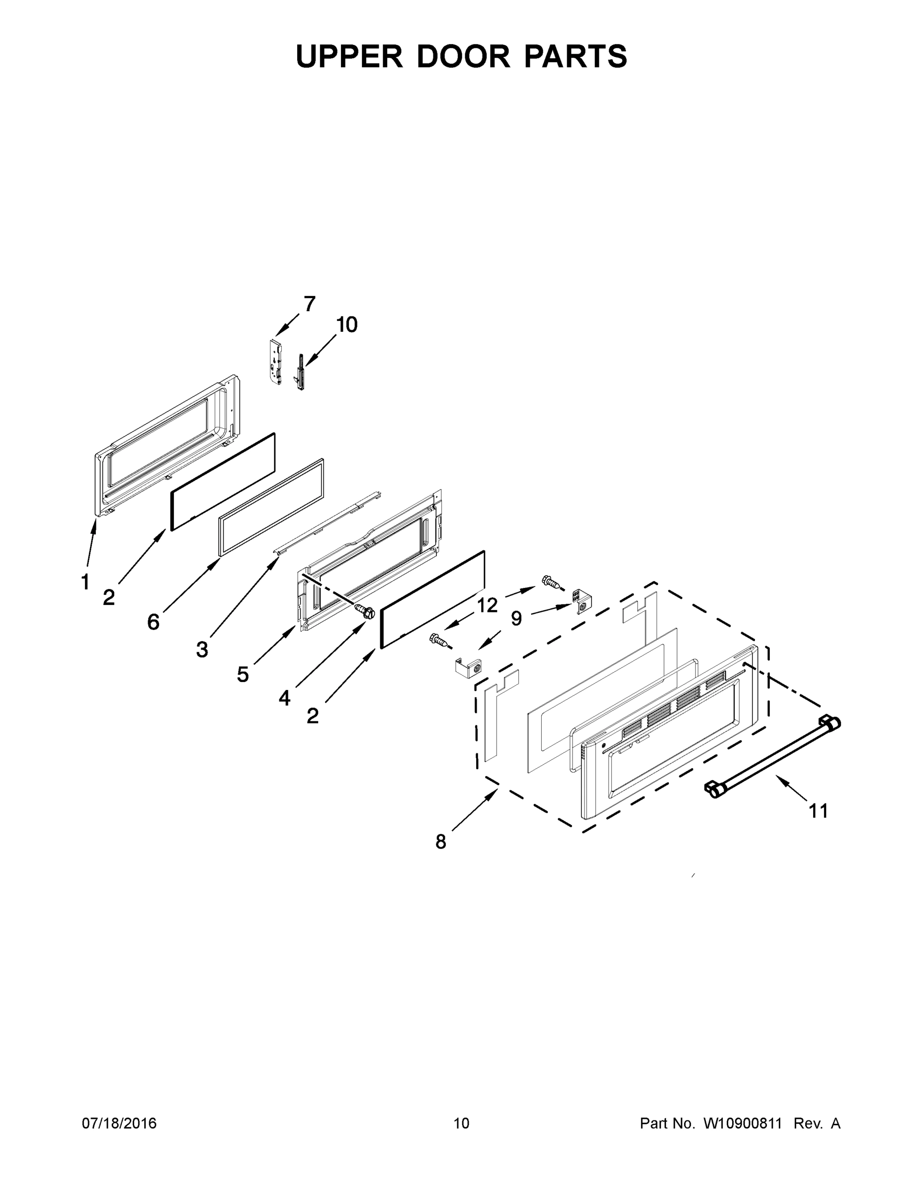 06 - UPPER DOOR PARTS