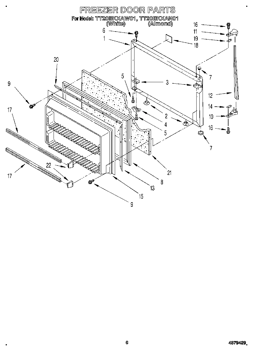 05 - FREEZER DOOR