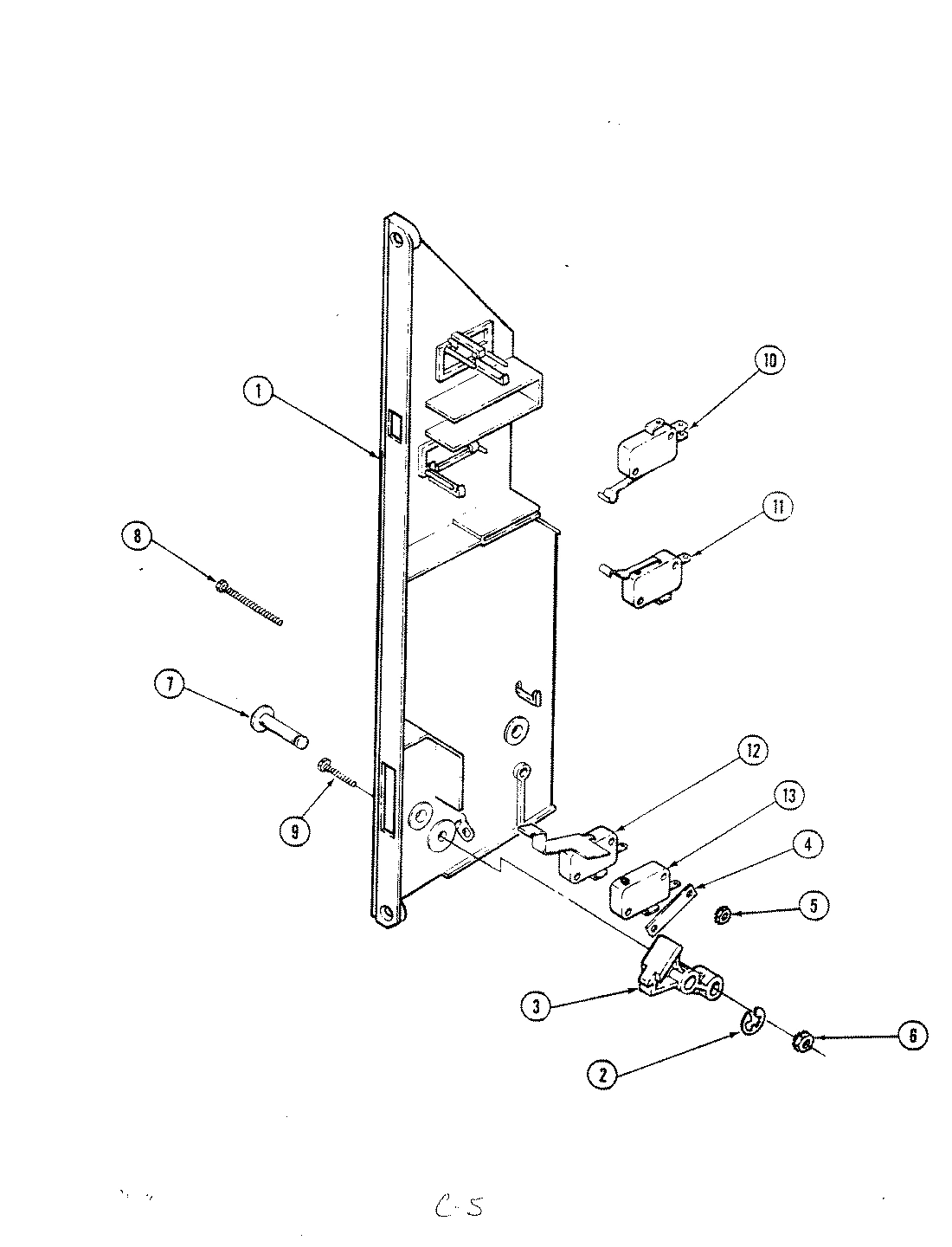 04 - INTERLOCK SWITCH ASSY.