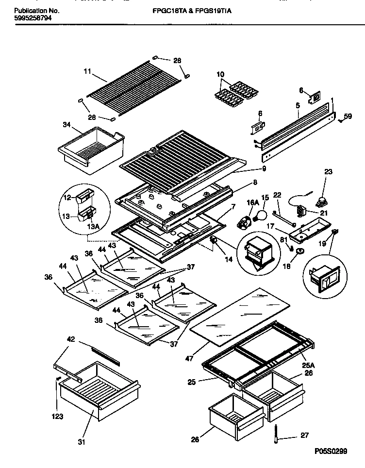 04 - SHELVES, CONTROLS, DIVIDER, MULLION