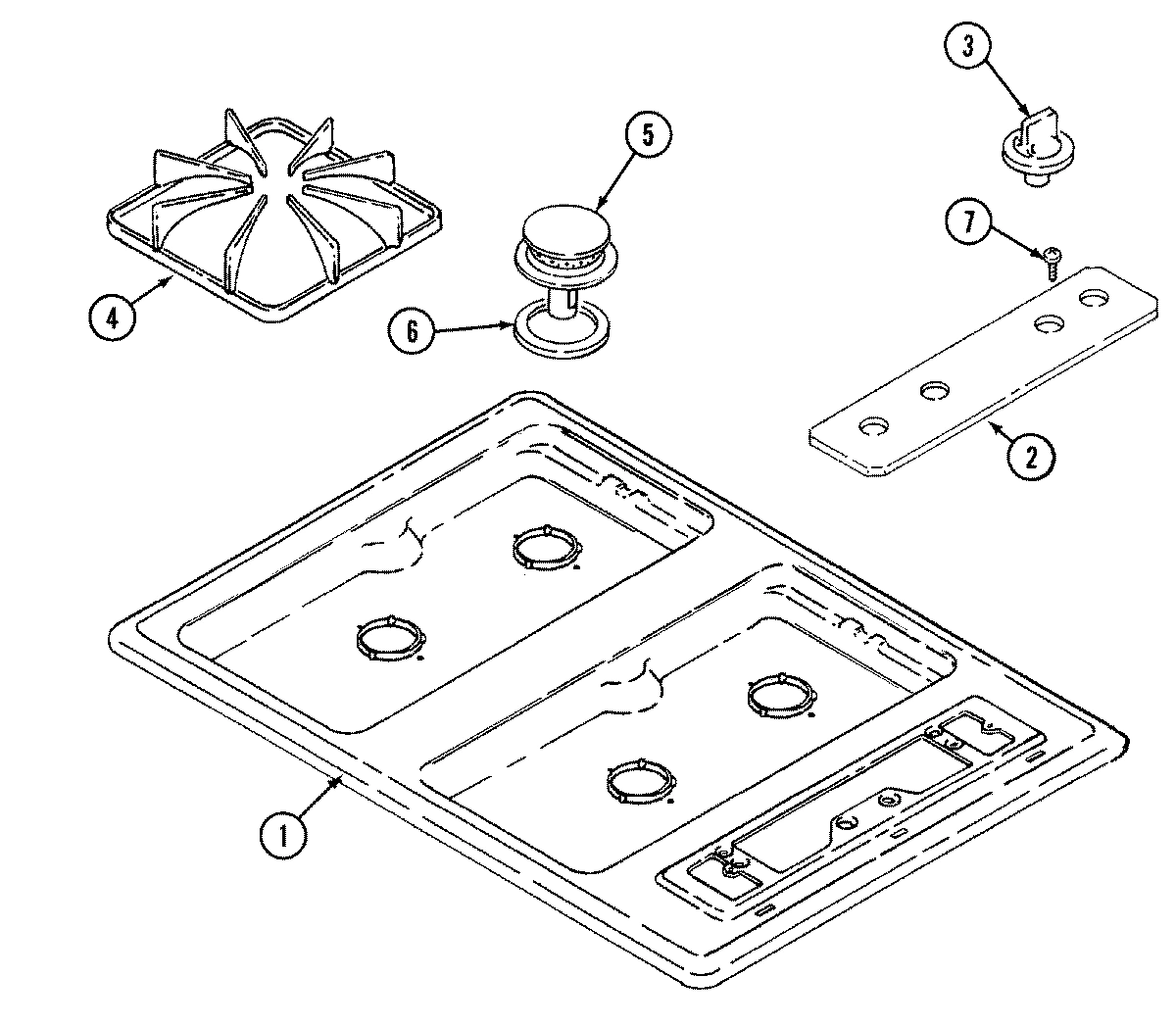 02 - TOP ASSEMBLY (RA, RB, RS, RV, RW)