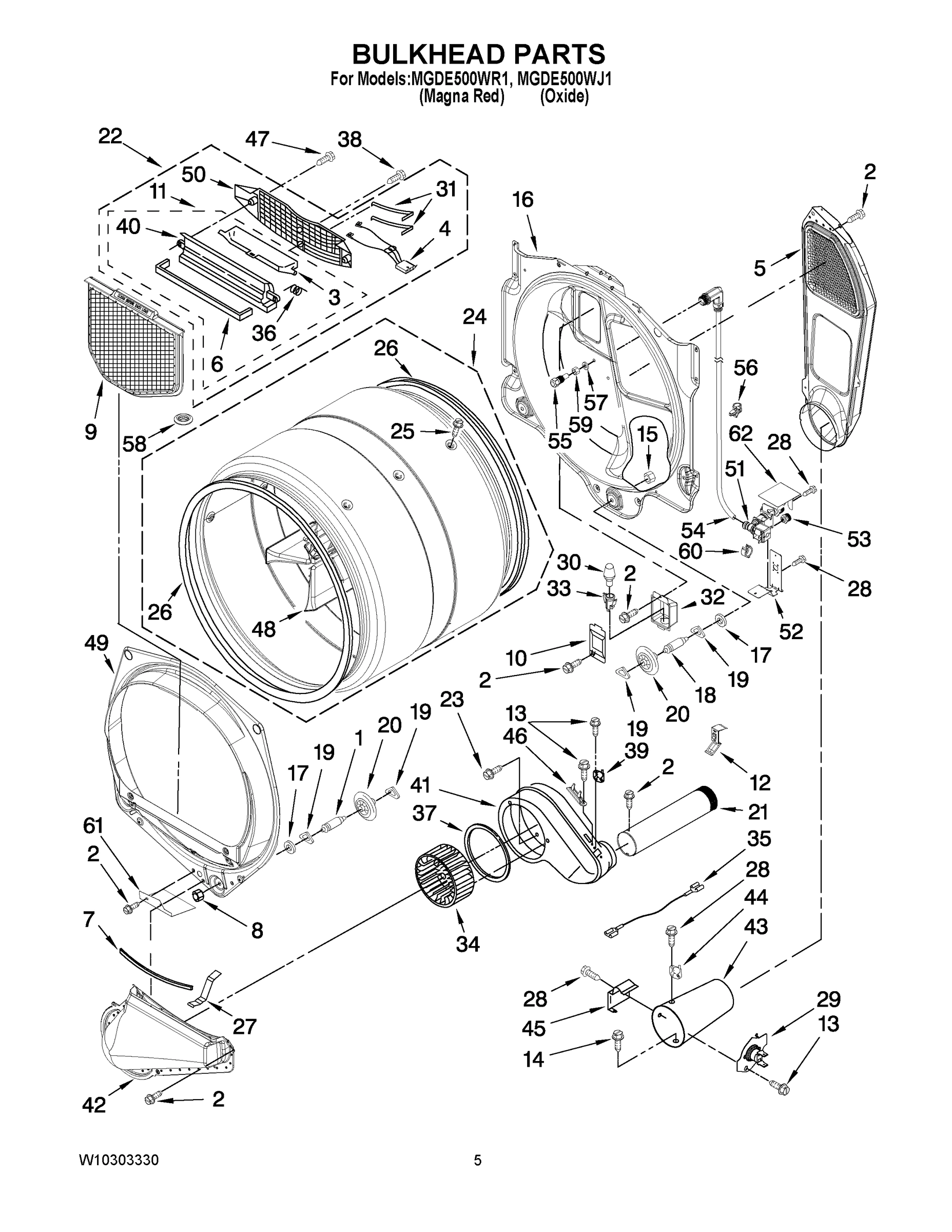 03 - BULKHEAD PARTS
