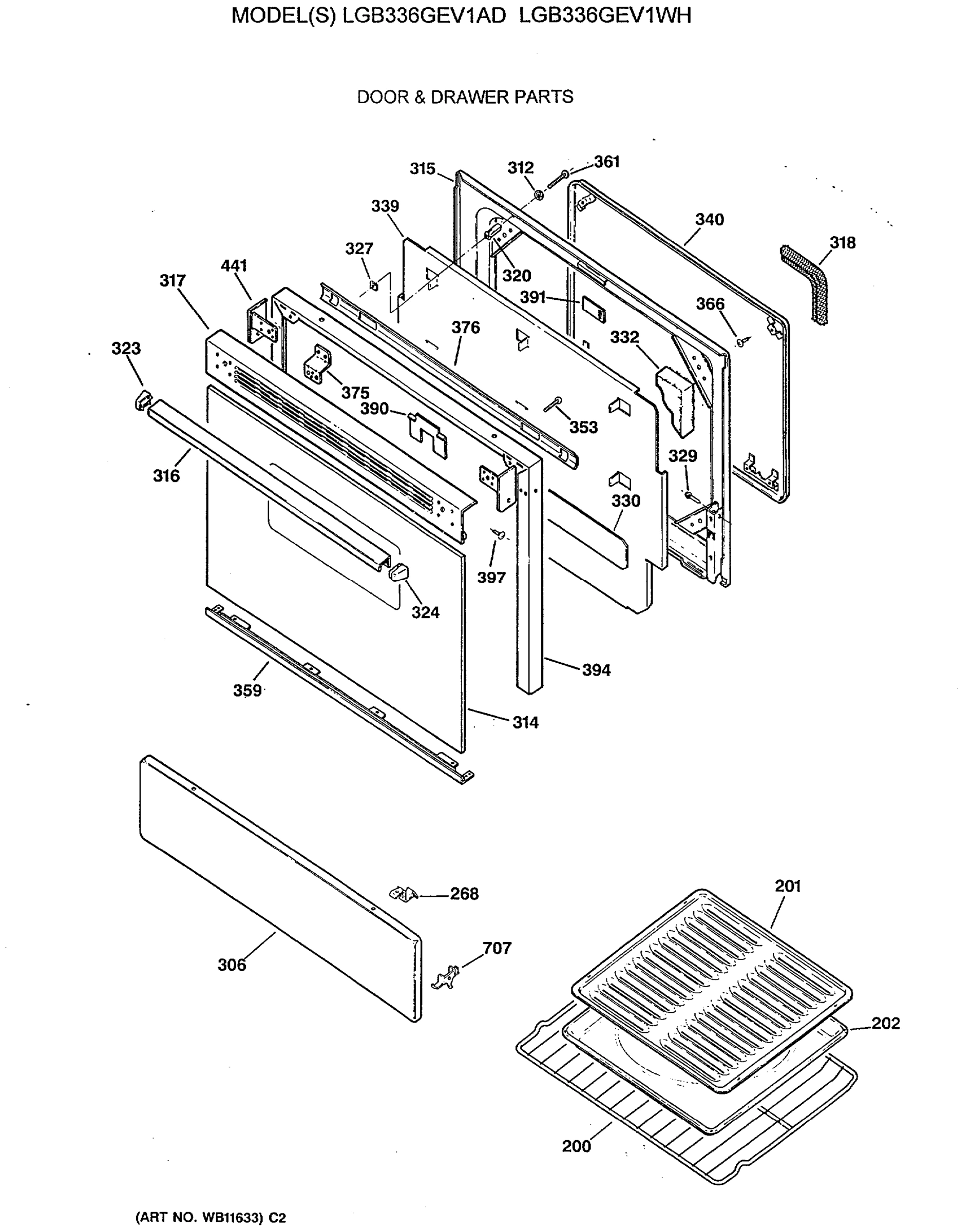 DOOR & DRAWER PARTS