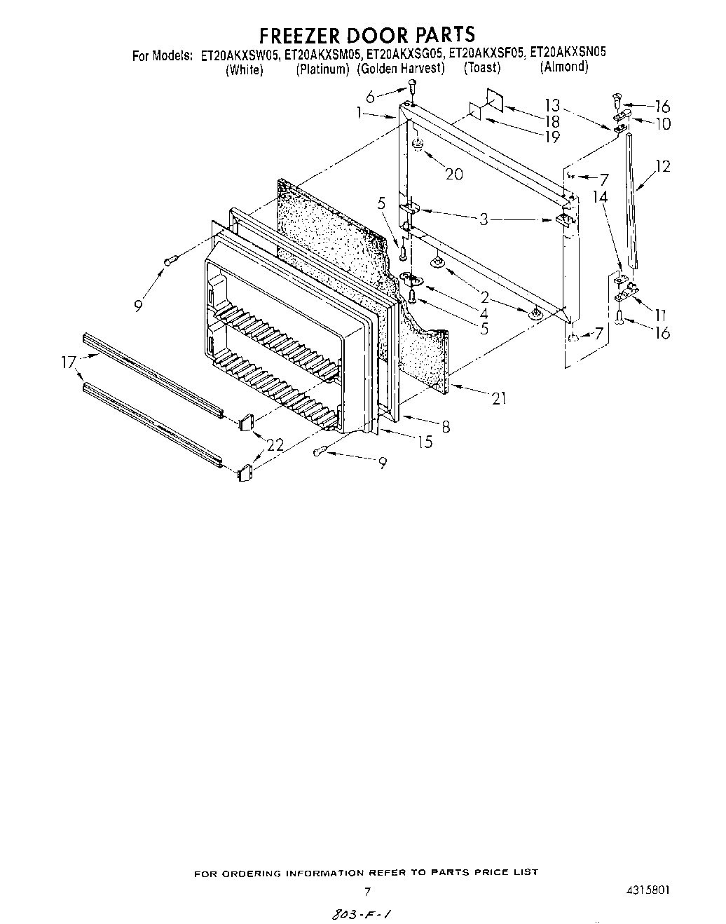 06 - FREEZER DOOR