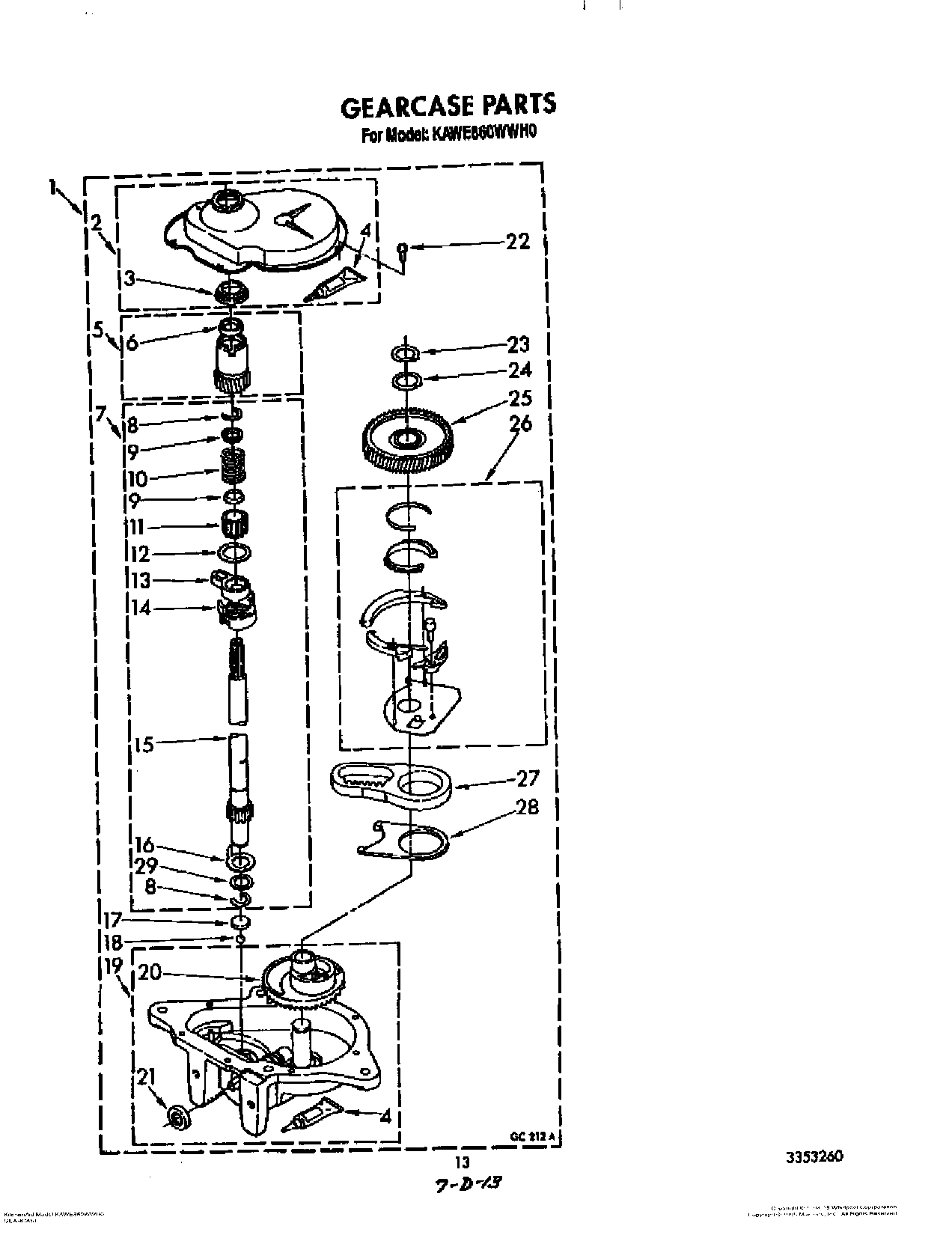10 - GEARCASE