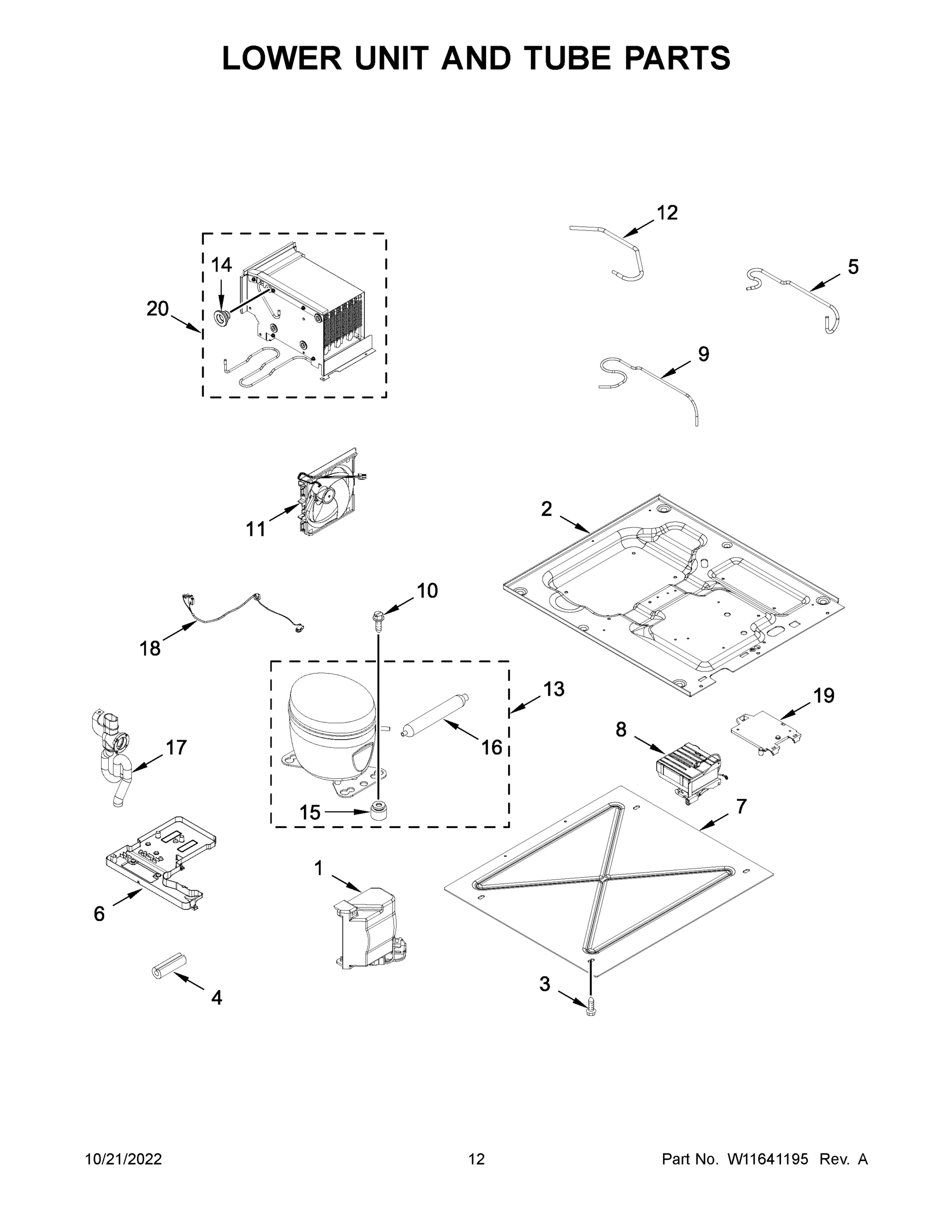 07 - LOWER UNIT AND TUBE PARTS
