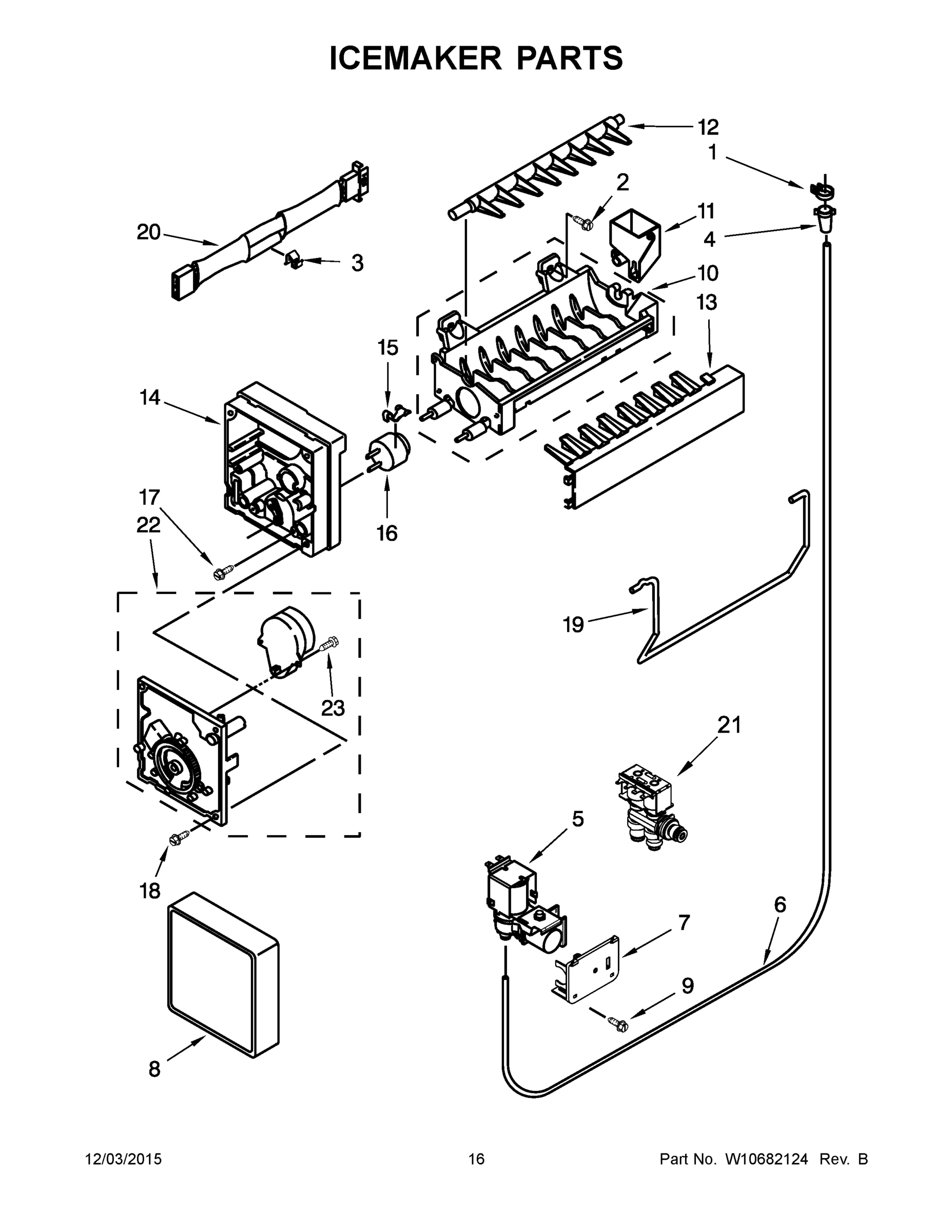 09 - ICEMAKER PARTS