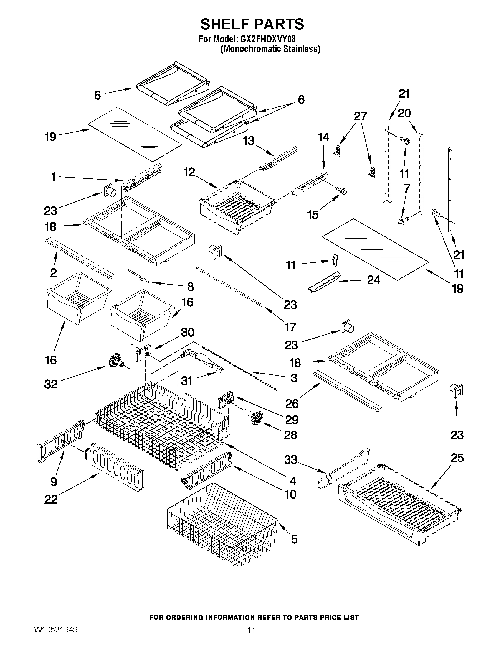 07 - SHELF PARTS