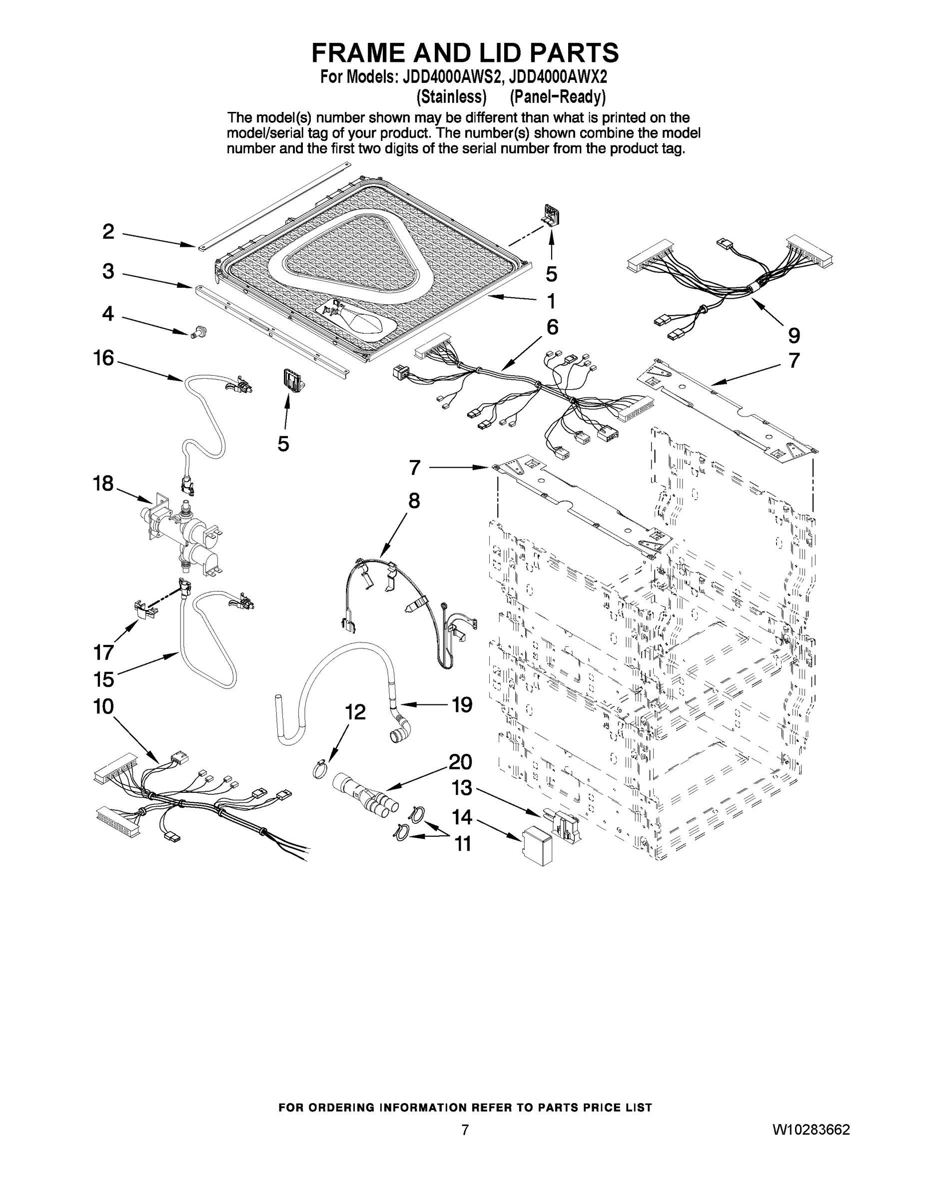05 - FRAME AND LID PARTS