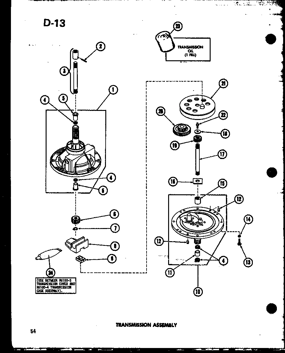14 - TRANSMISSION ASSY