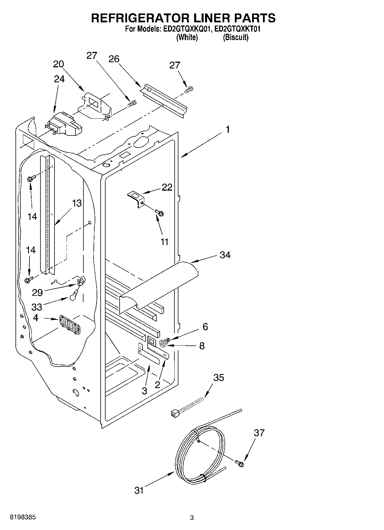 02 - REFRIGERATOR LINER