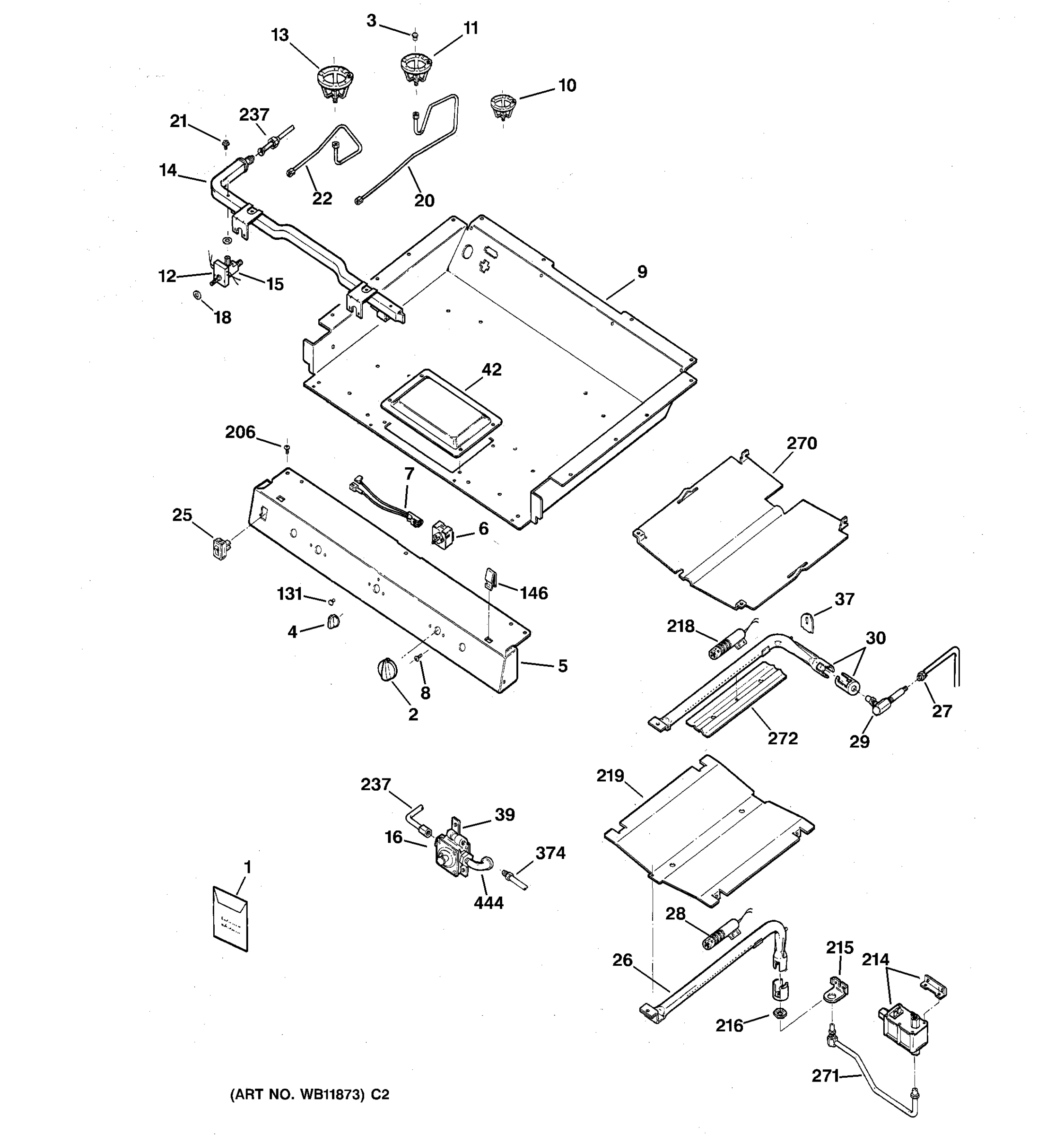 GAS & BURNER PARTS
