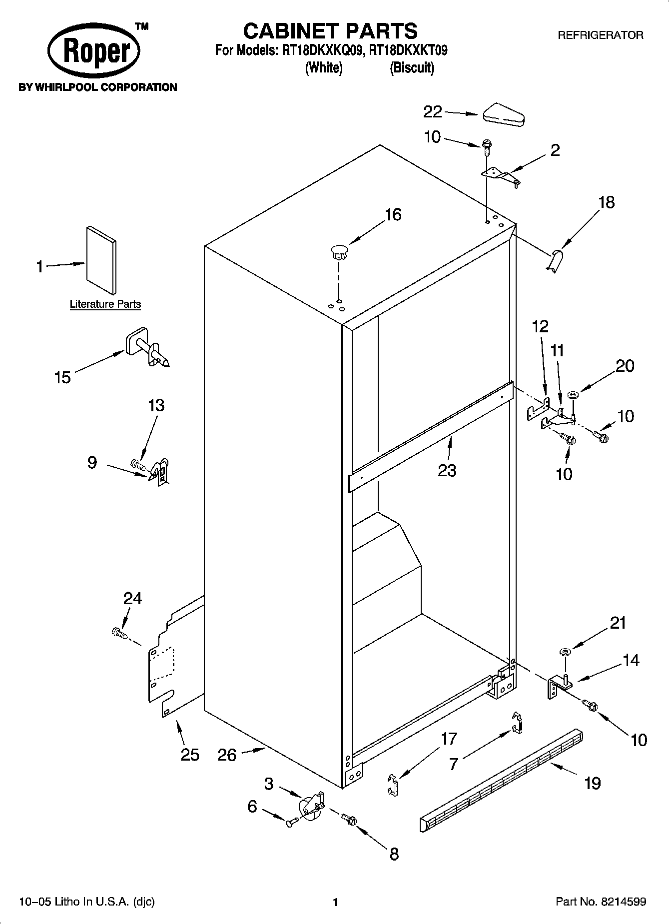 01 - CABINET PARTS