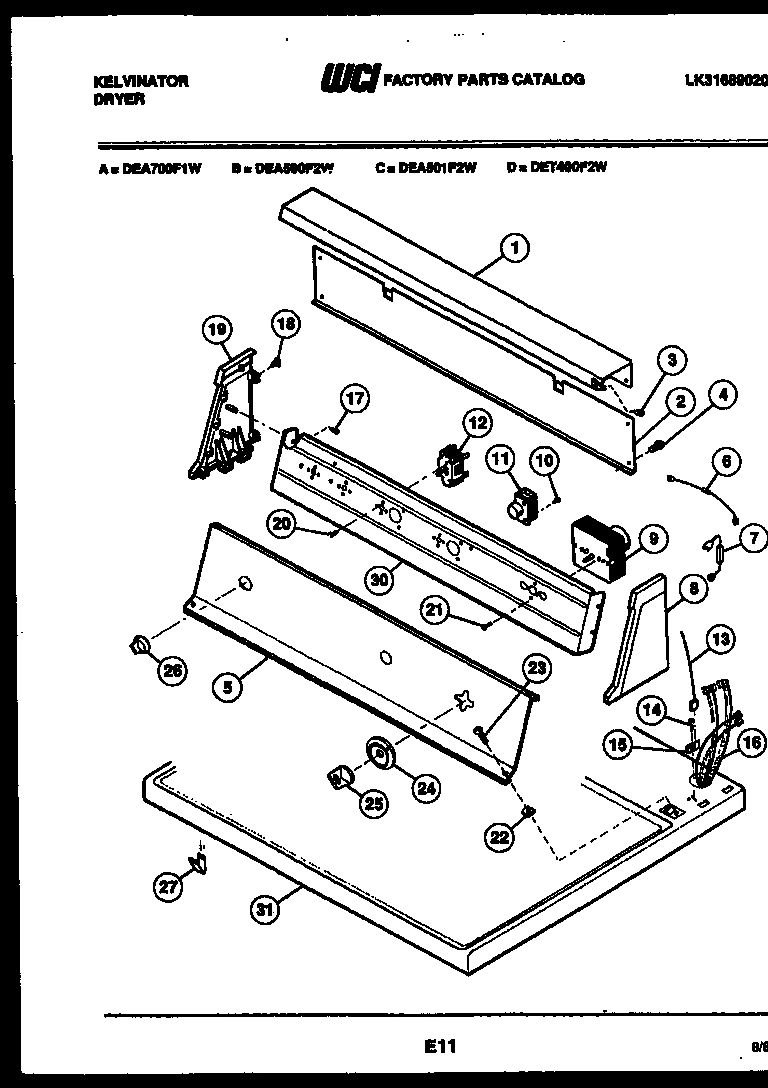 04 - CONSOLE AND CONTROL PARTS