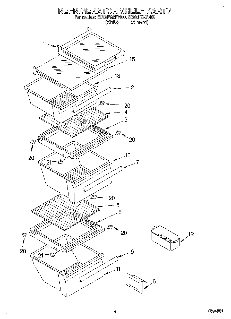 03 - REFRIGERATOR SHELF