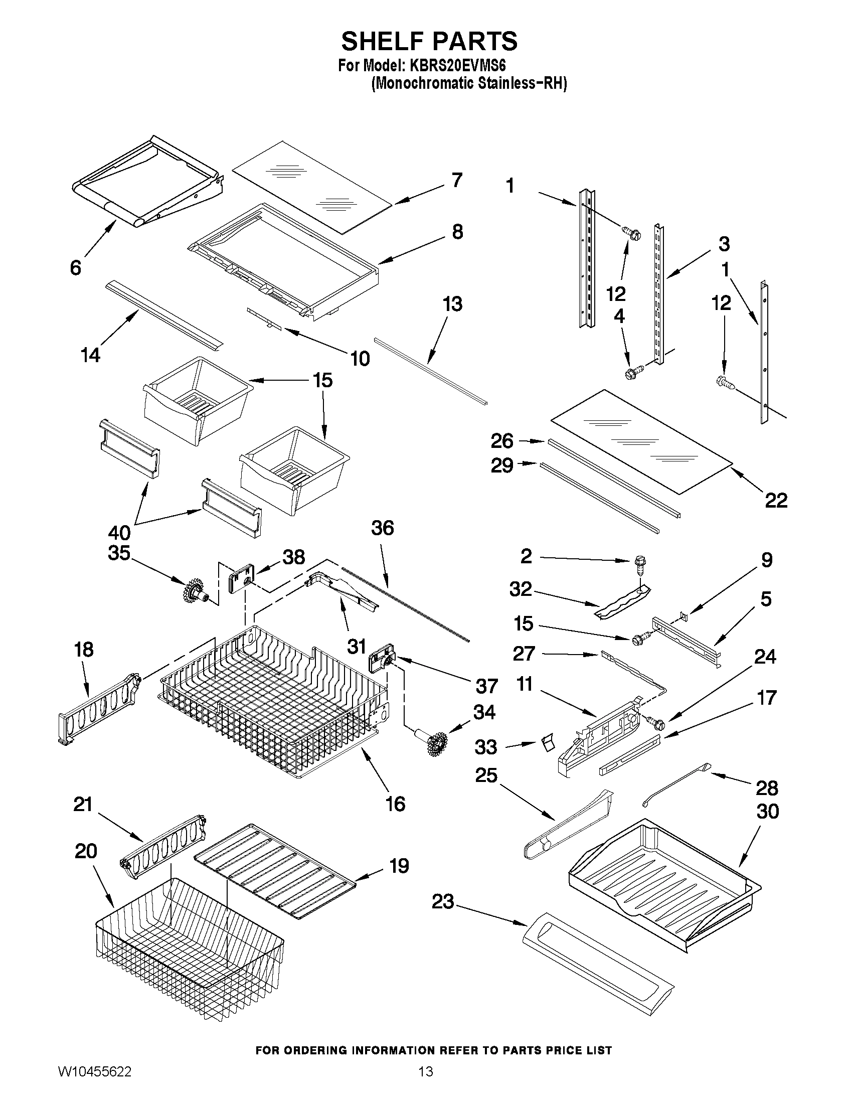 07 - SHELF PARTS