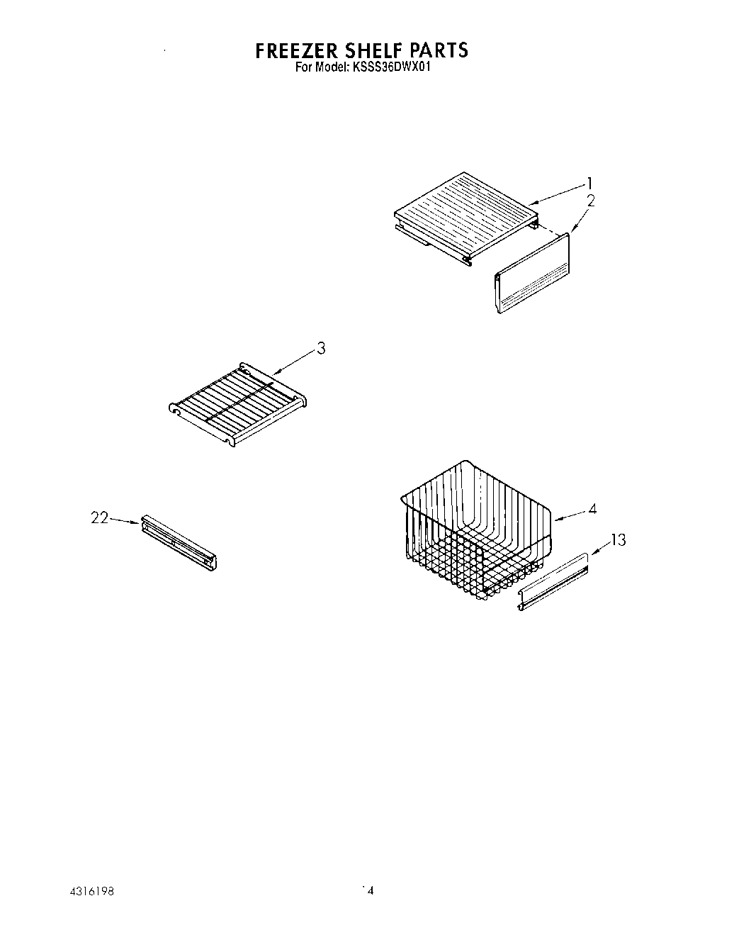 09 - FREEZER SHELF
