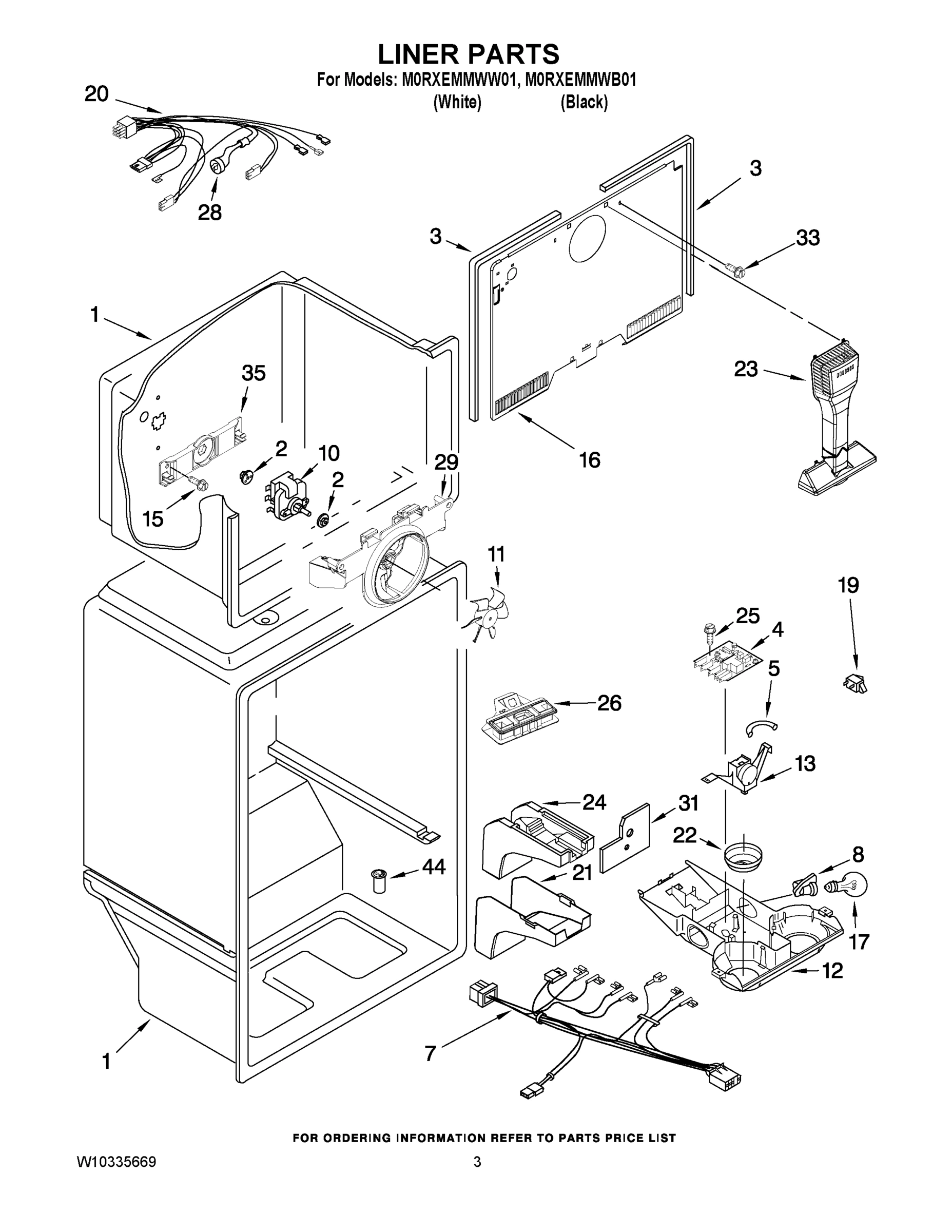02 - LINER PARTS