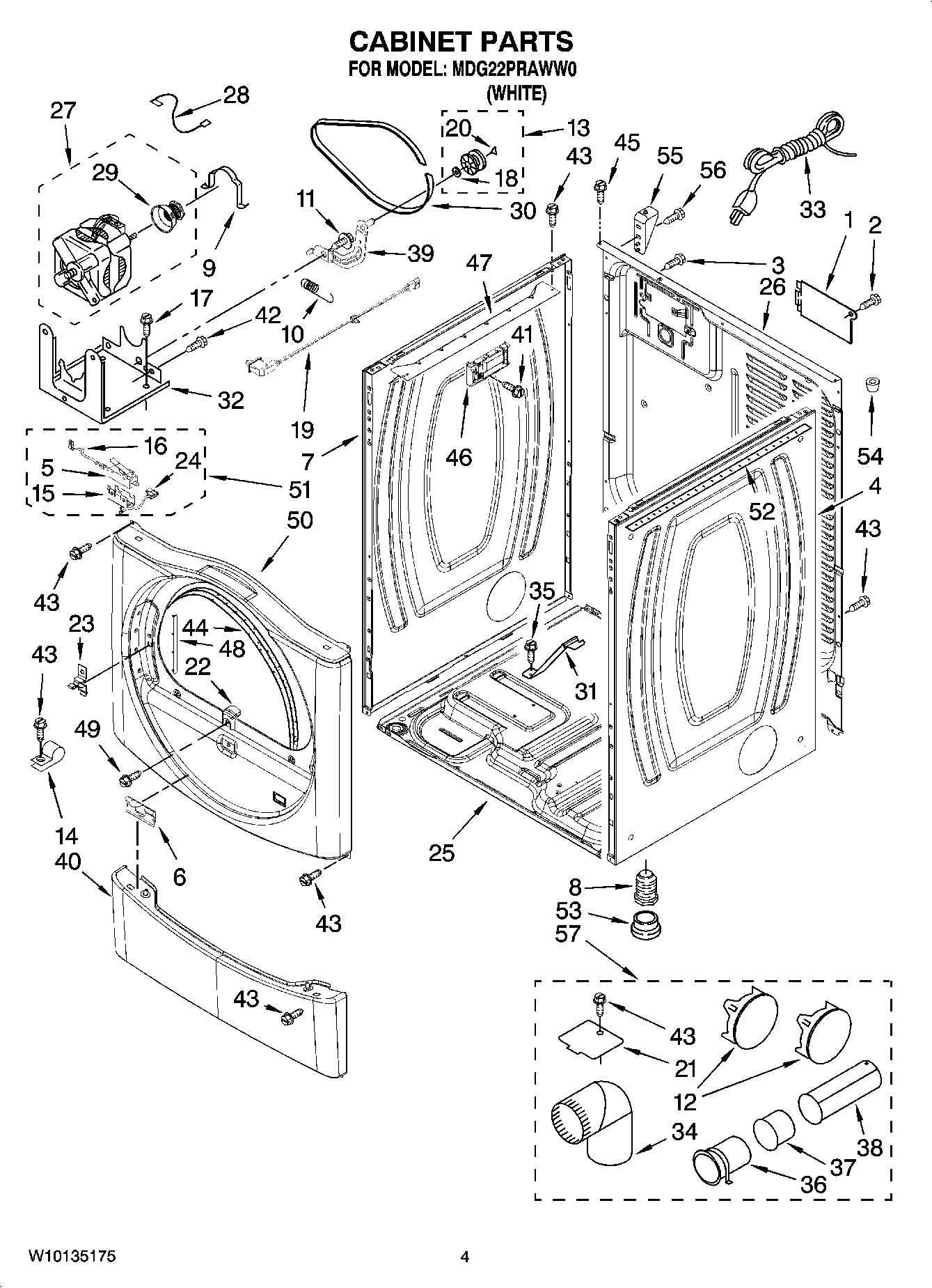 02 - CABINET PARTS
