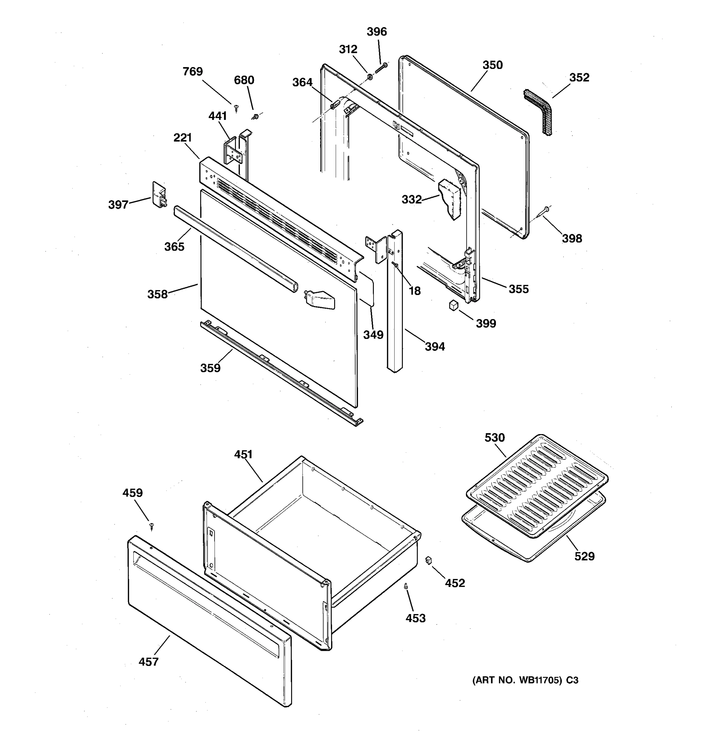 DOOR & DRAWER PARTS