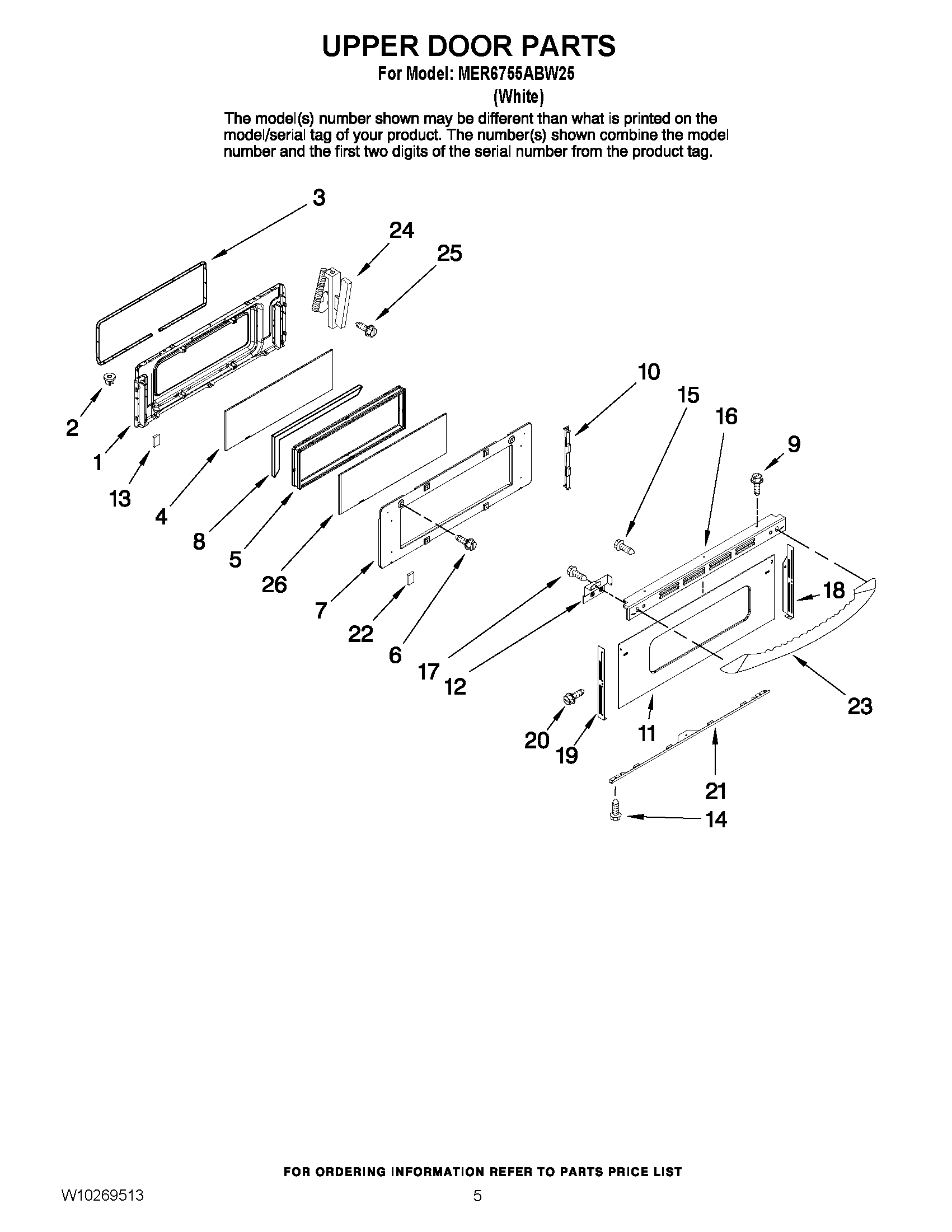 04 - UPPER DOOR PARTS