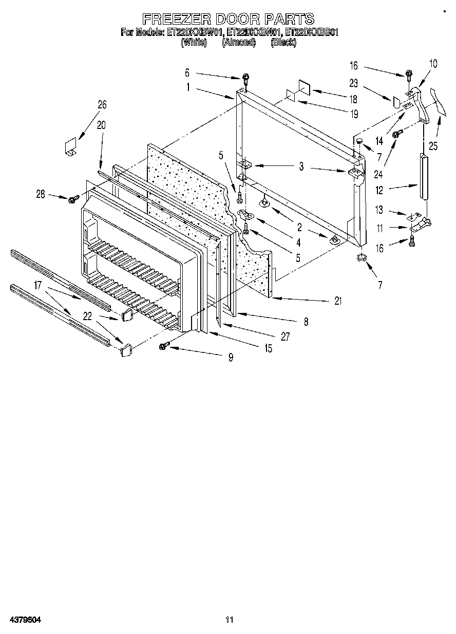 07 - FREEZER DOOR