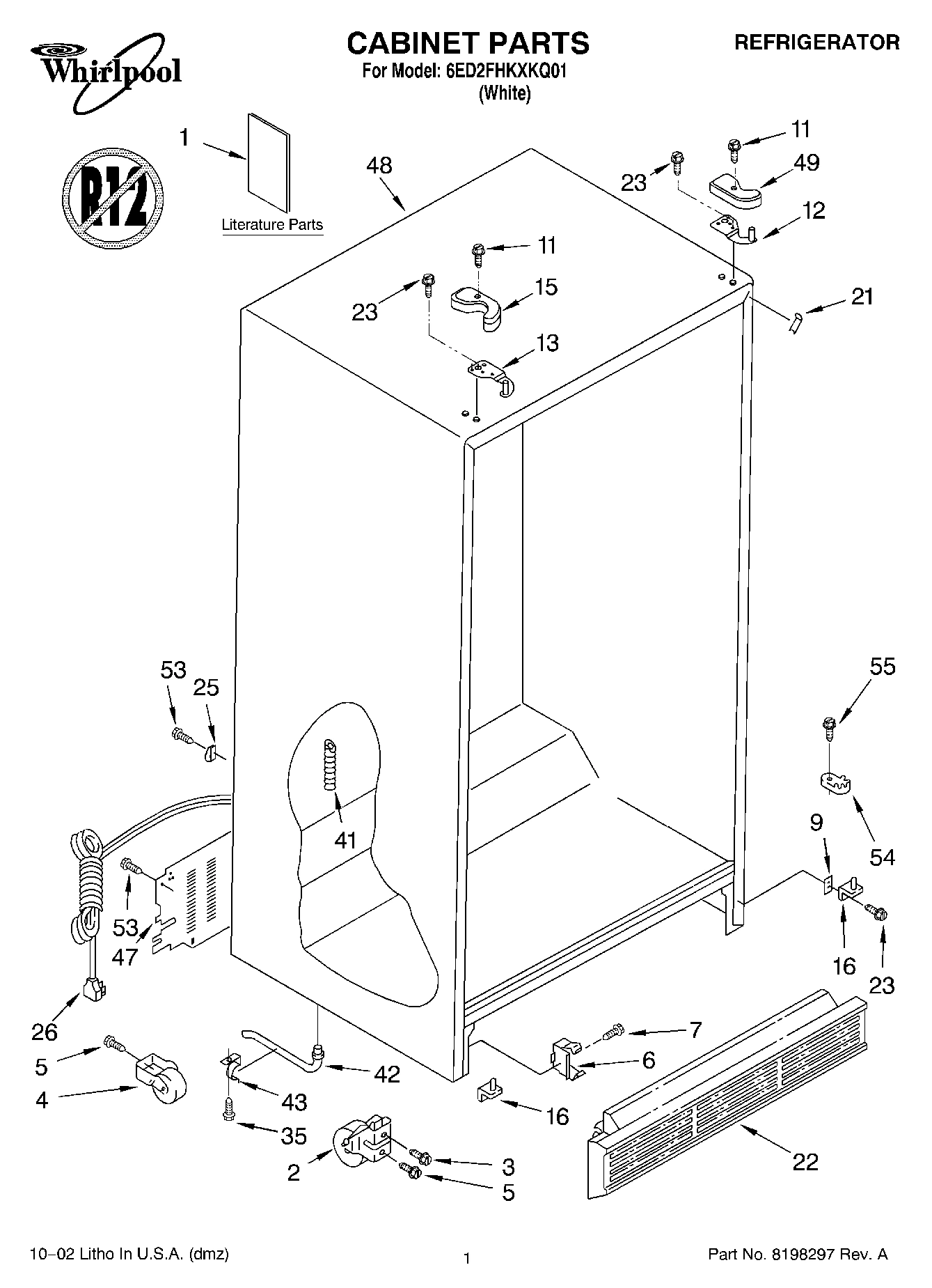 01 - CABINET, LITERATURE