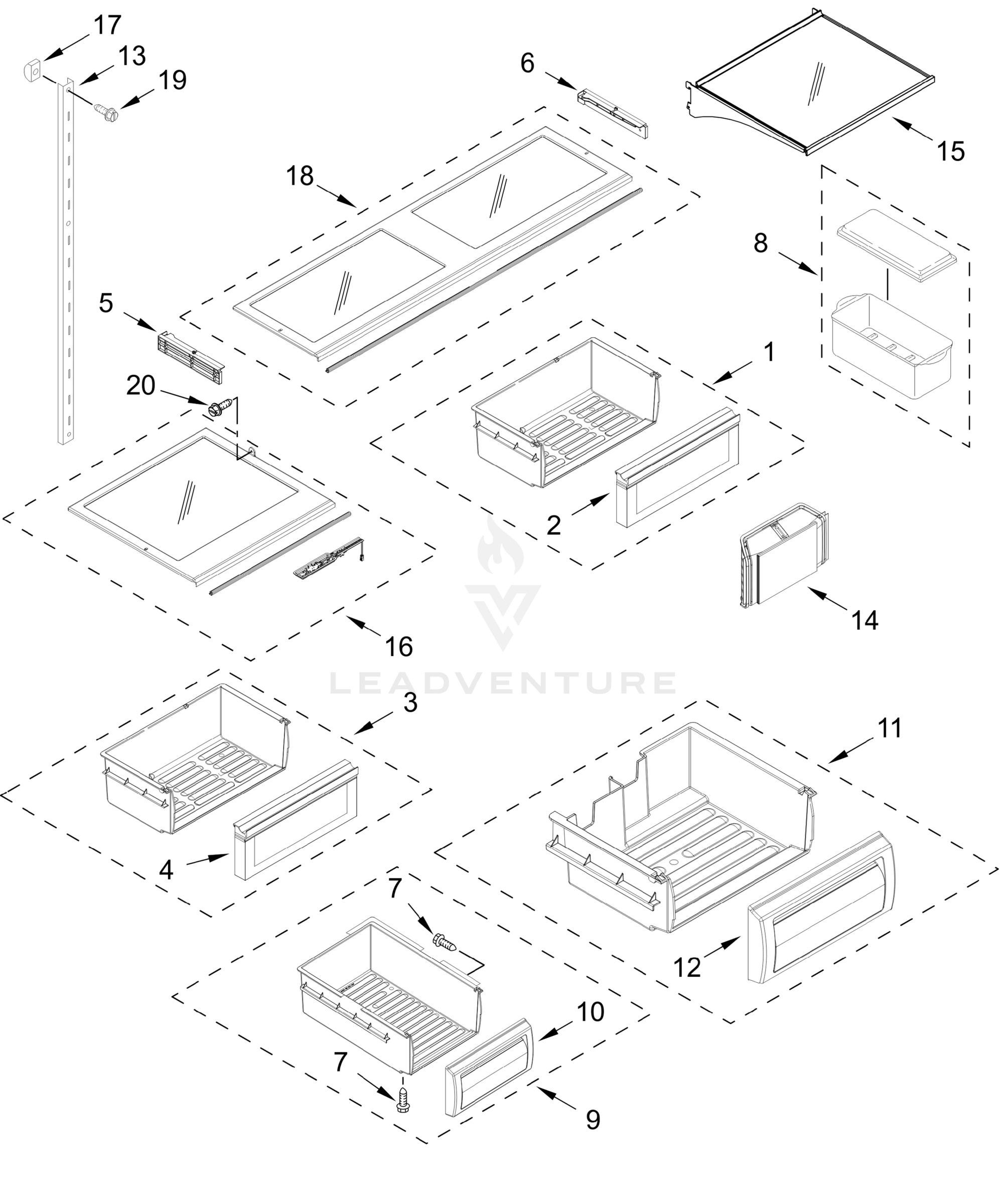 SHELF PARTS