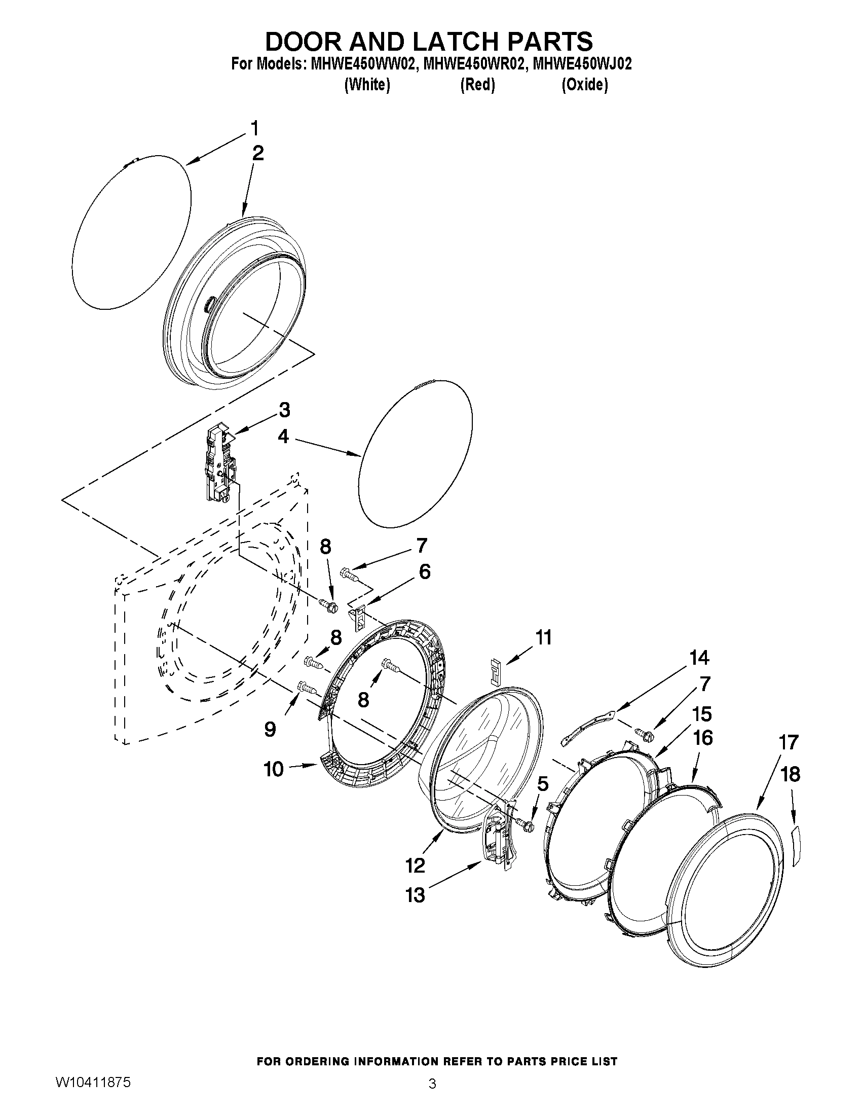02 - DOOR AND LATCH PARTS