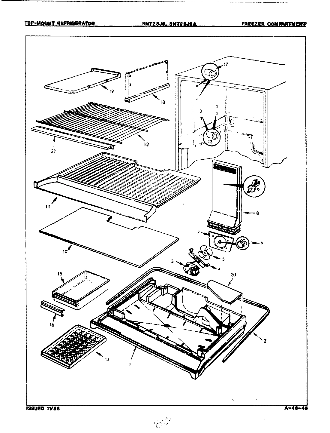 01 - FREEZER COMPARTMENT
