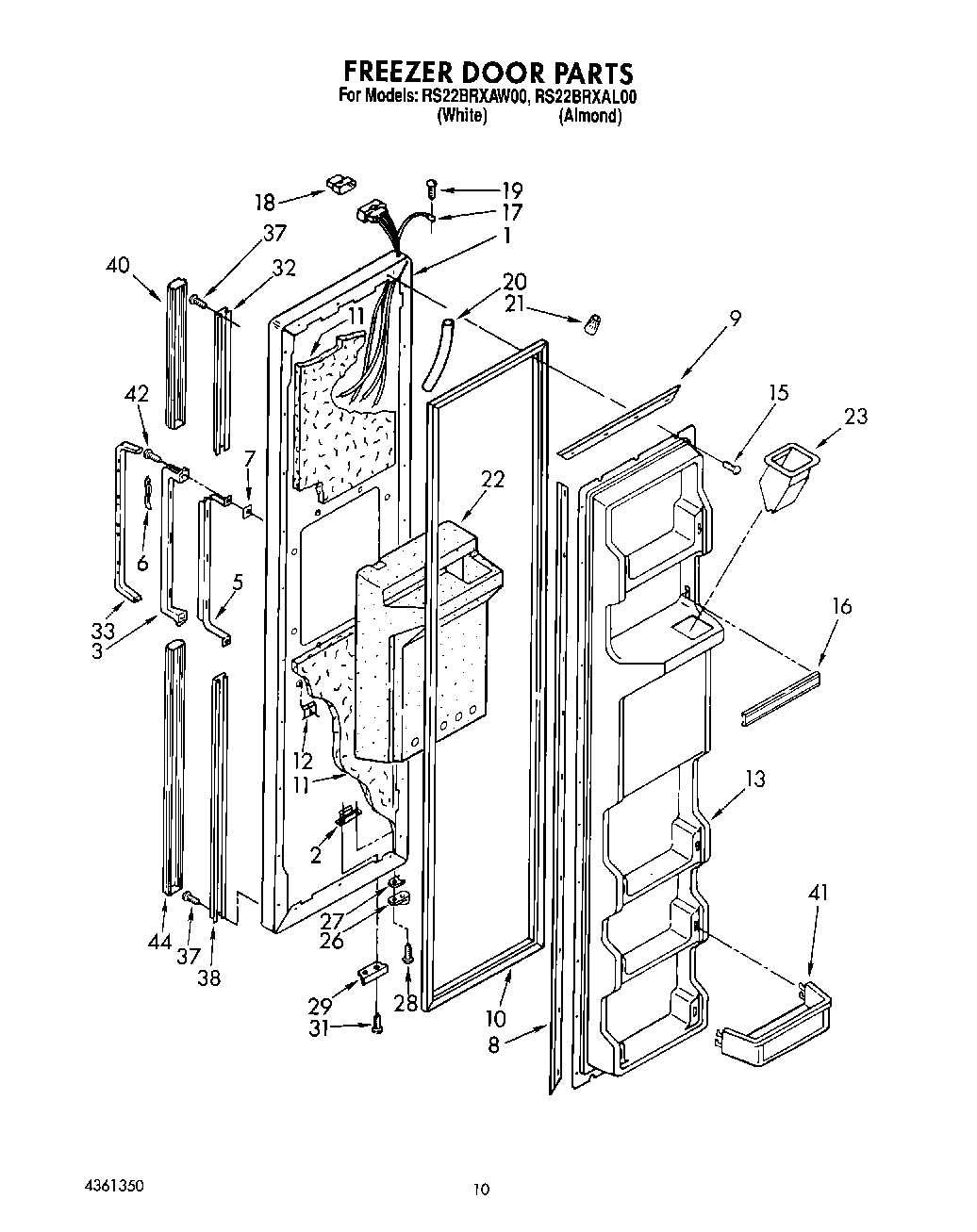 08 - FREEZER DOOR